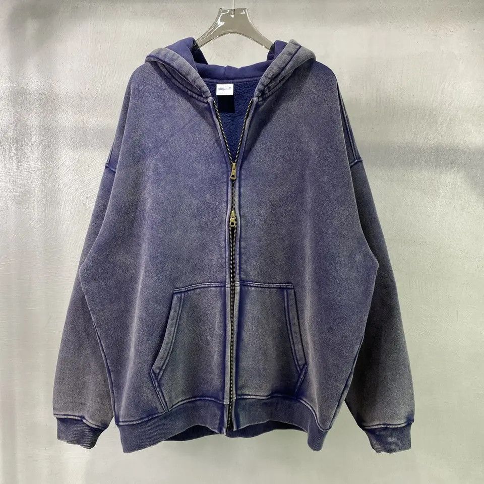 Japanese Brand × Vintage Fleece Zipper Hoodie Size US S / EU 44-46 / 1 - 1 Thumbnail