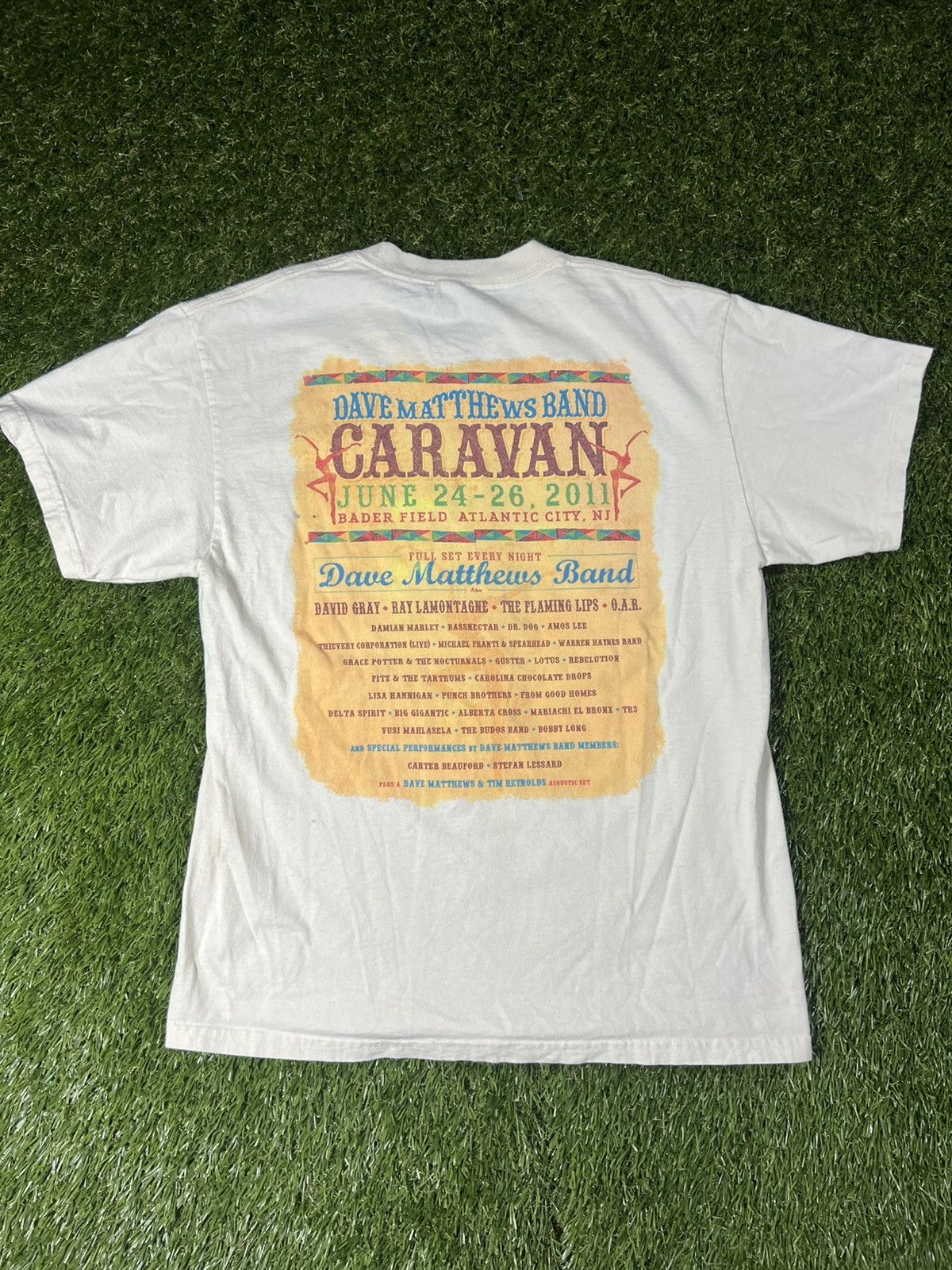 Band Tees Vintage Y2K Dave Matthew Band Caravan Festival Carnival Tee Size US M / EU 48-50 / 2 - 3 Thumbnail