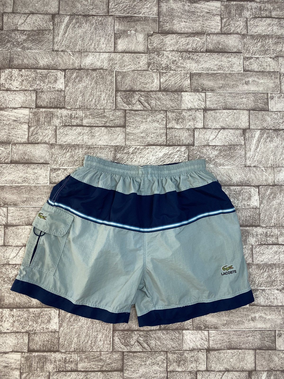 Lacoste × Vintage Rare Hype Vintage Lacoste Shorts Size US 32 / EU 48 - 11 Thumbnail