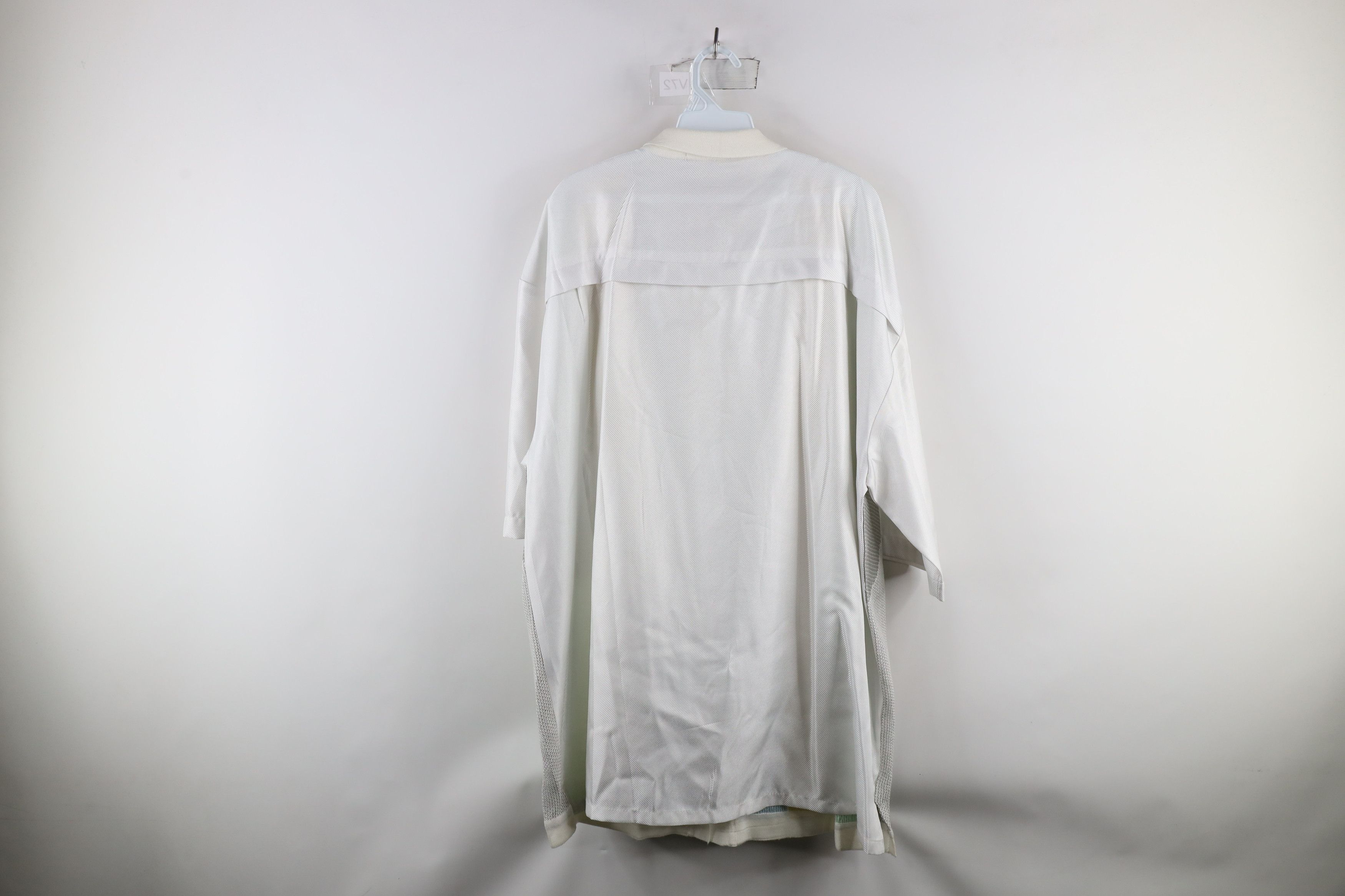 Vintage Deadstock Vintage 90s Rockabilly Panel Knit Button Shirt Size US XL / EU 56 / 4 - 9 Thumbnail