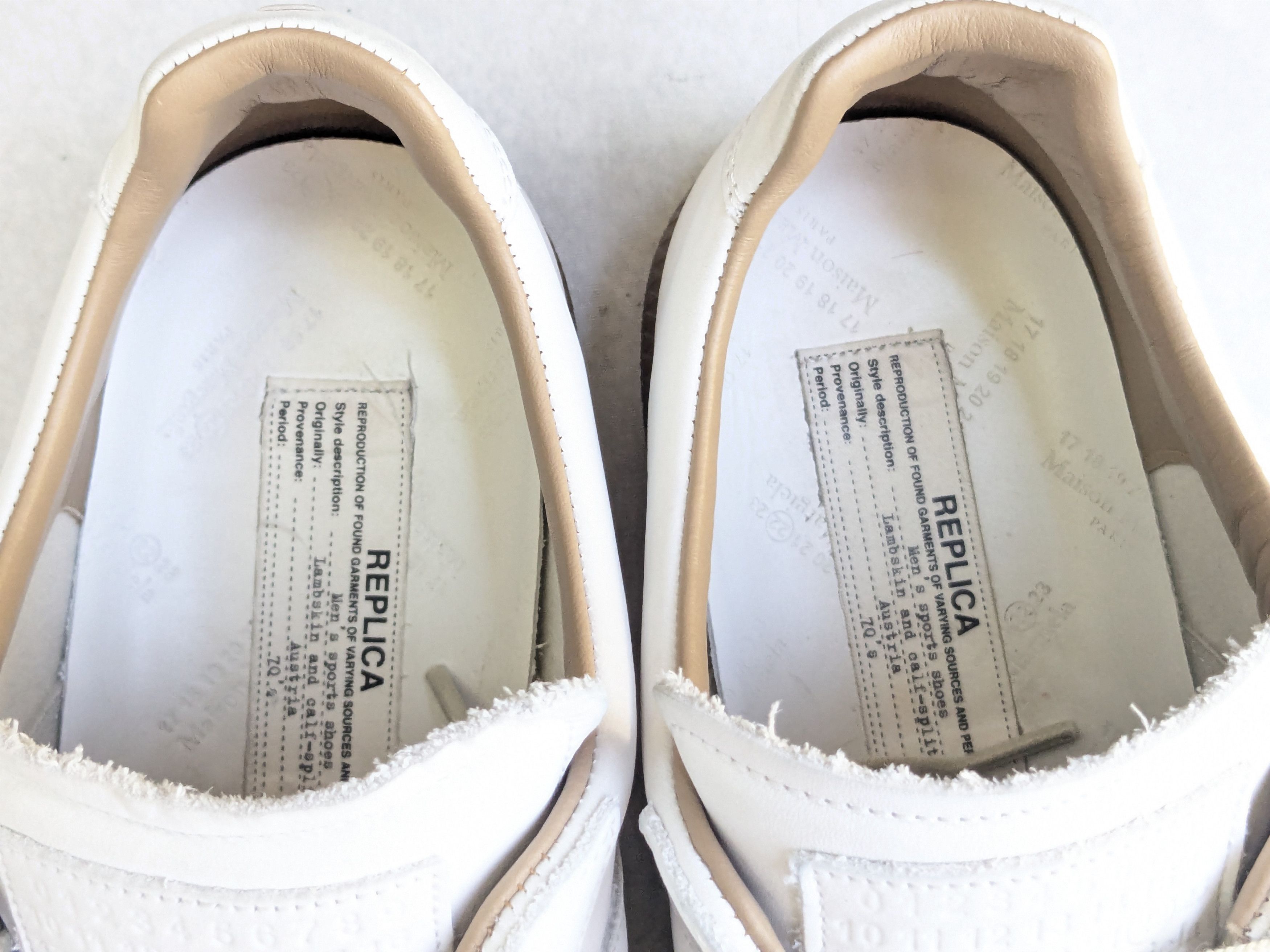 Maison Margiela Maison Margiela GAT Replica Paint Splatter 11.5 44.5 Size US 11.5 / EU 44-45 - 5 Thumbnail