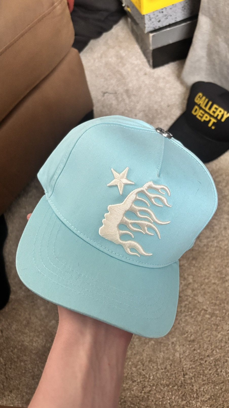 HELLSTAR Hellstar Studios OG Logo Baby Blue Snapback Size ONE SIZE - 1 Thumbnail