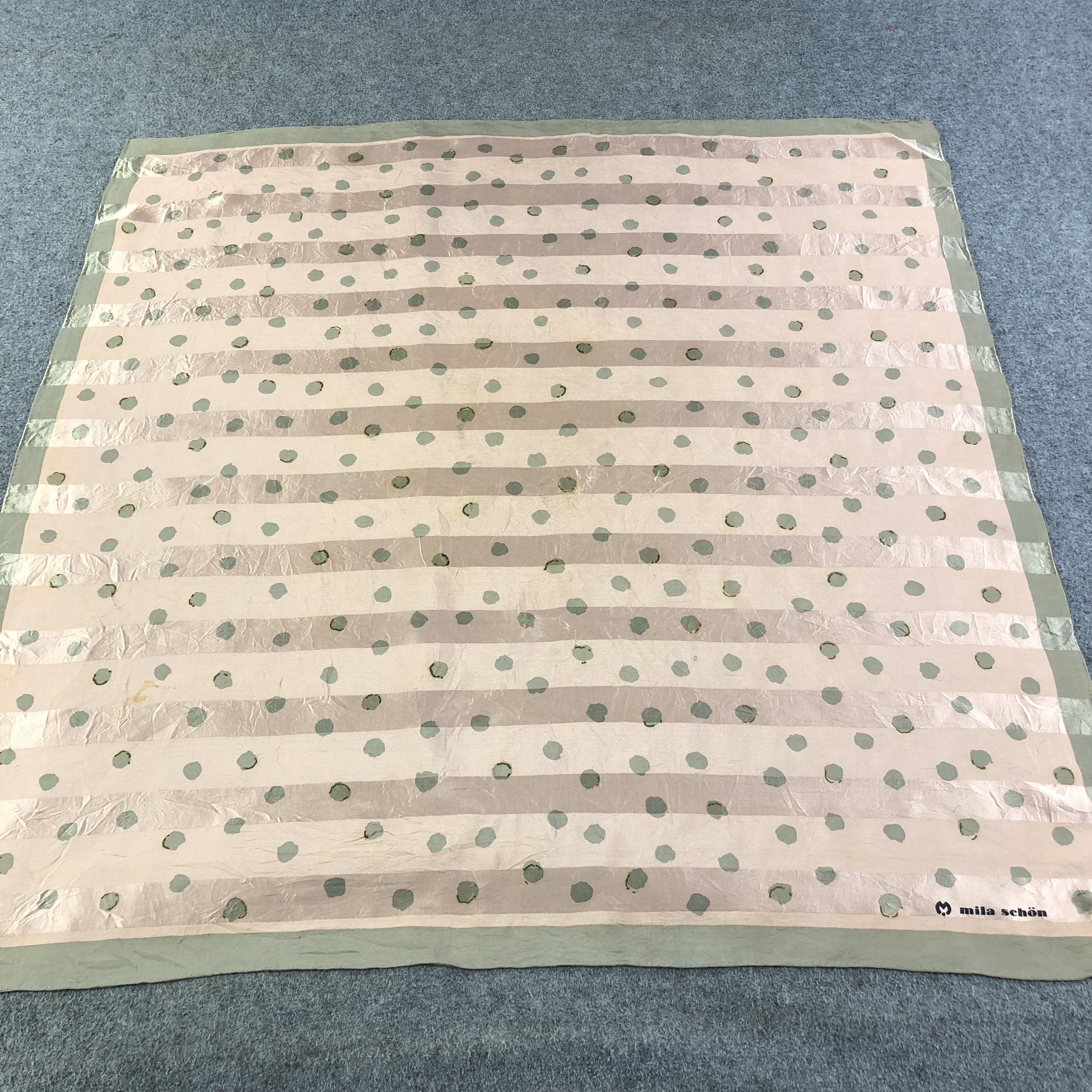 Mila Schon Vintage Mila Schon Silk Scarf M829 Size ONE SIZE - 1 Thumbnail