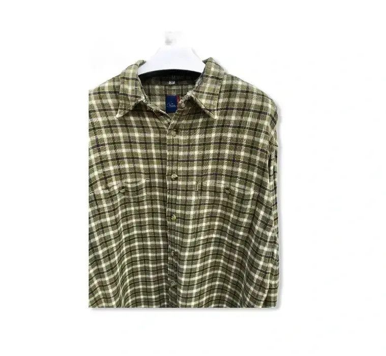 Quiksilver Vintage Quiksilver Checked Plaid Tartan Flannel Size US M / EU 48-50 / 2 - 2 Thumbnail