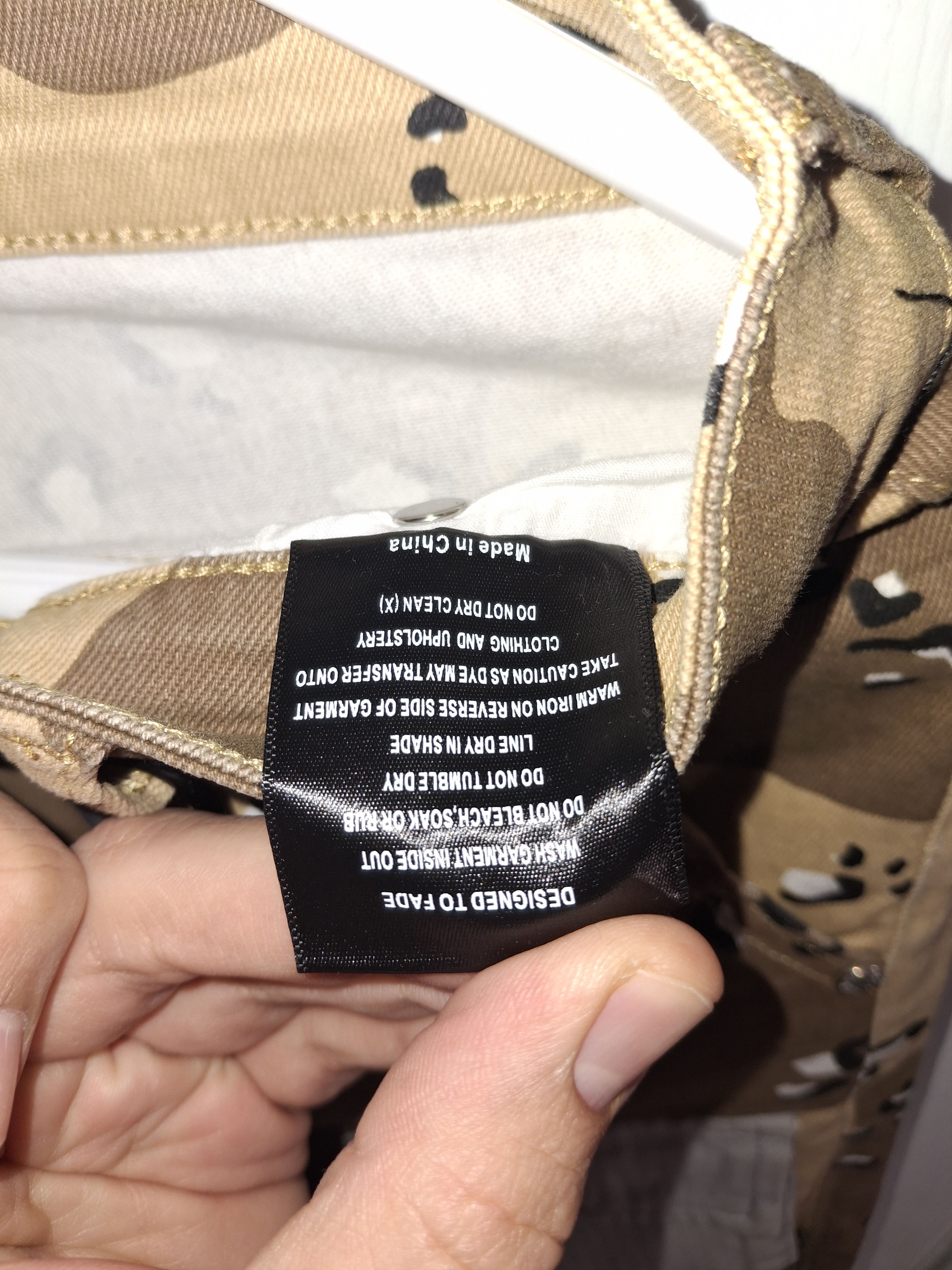 Other THRT Camo Patchwork Stacked Flare Pants Size US 30 / EU 46 - 7 Thumbnail