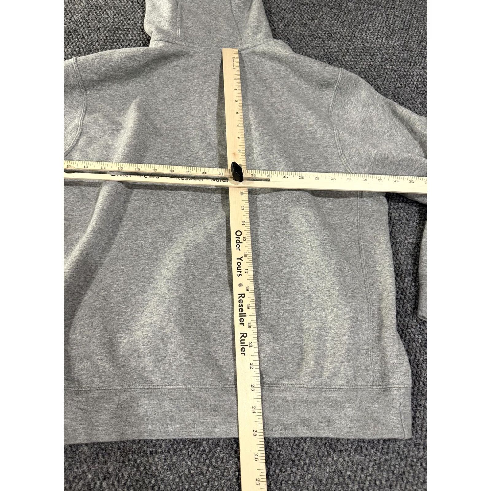 Nike Nike Hoodie Mens L Gray Pullover Fleece Kangaroo Pocket Swoosh Size US L / EU 52-54 / 3 - 8 Thumbnail