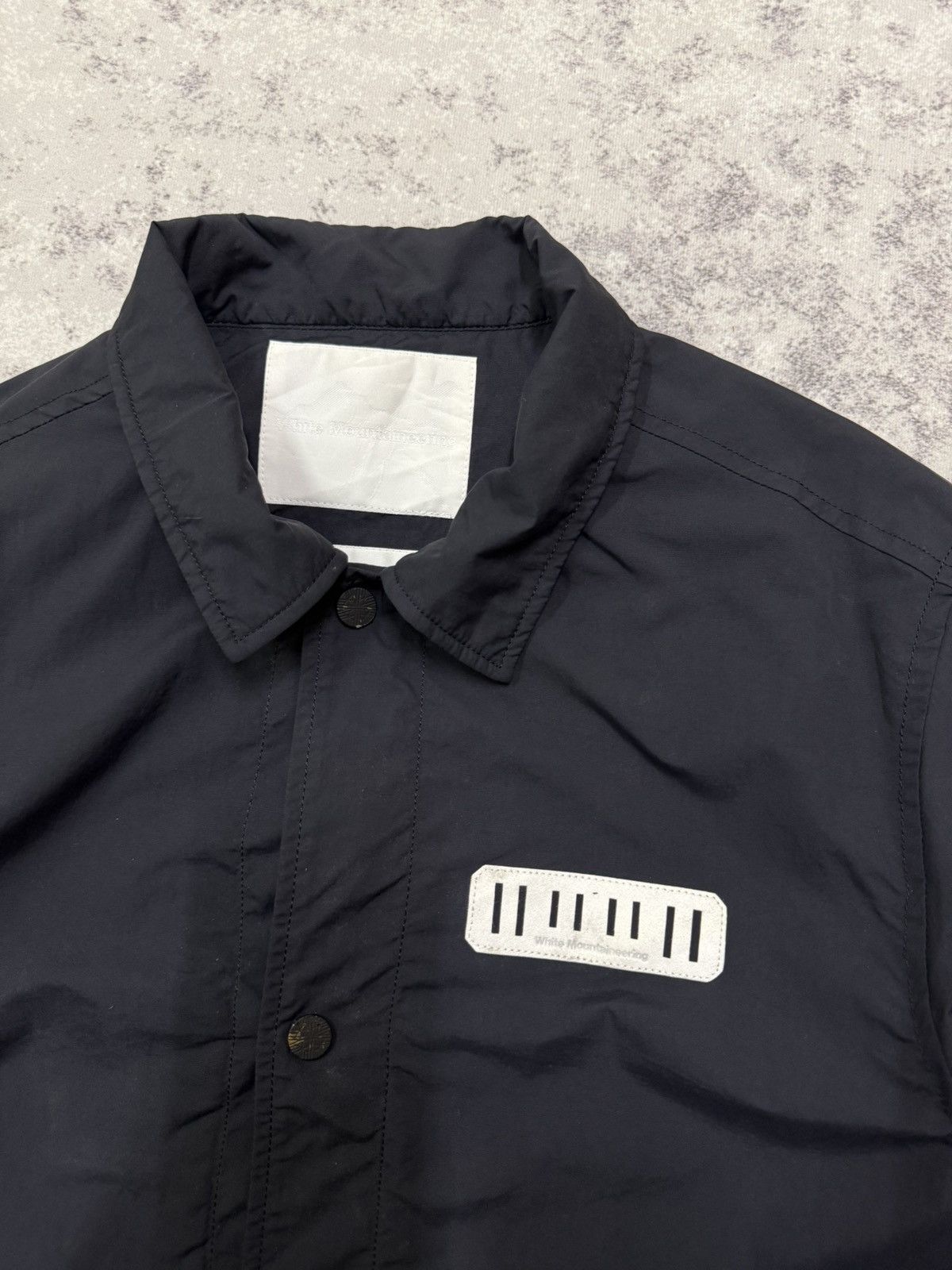 White Mountaineering WHITE MOUTAINEERING BACKHIT LOGO COACH JACKET Size US L / EU 52-54 / 3 - 4 Thumbnail