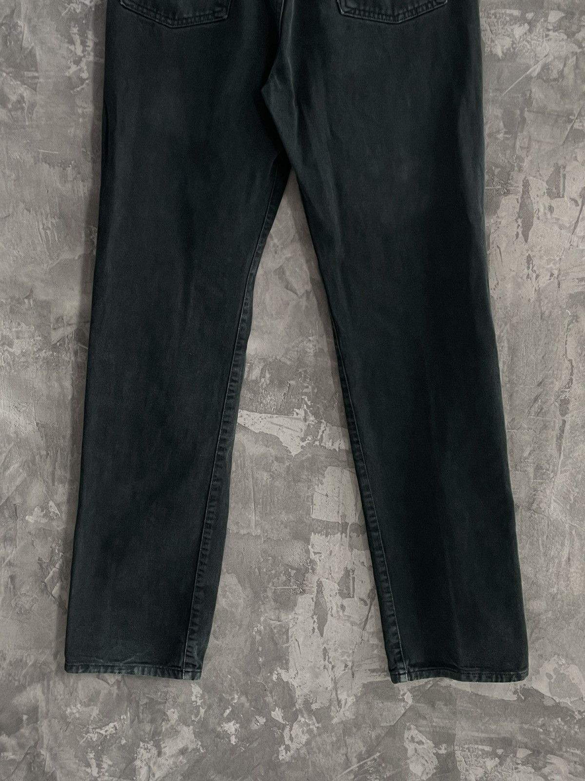 Dolce & Gabbana Vintage Dolce & Gabbana Denim Black Faded Denim Jeans Size US 33 - 8 Thumbnail