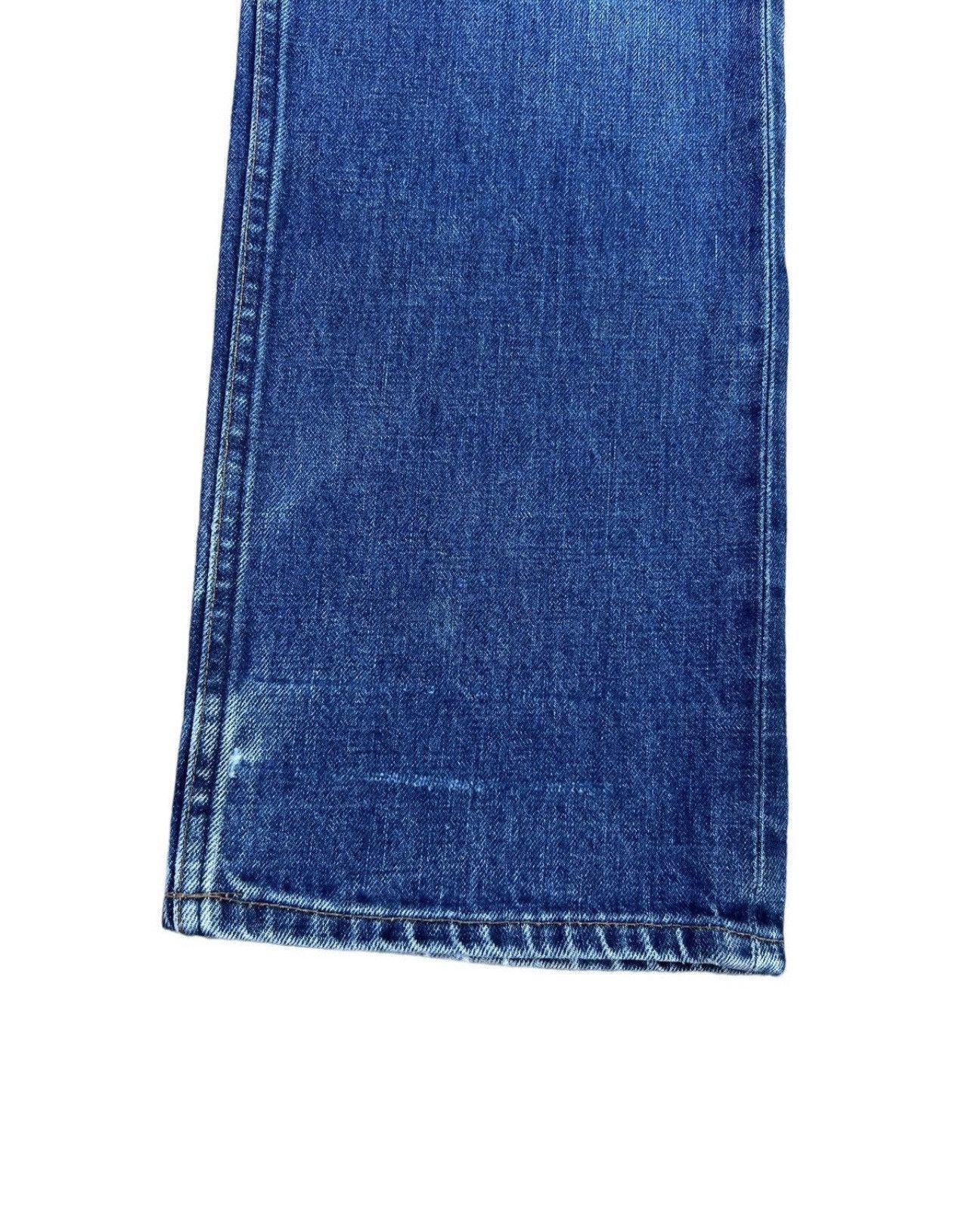 Vintage Vintage Wrangler Blue Bell Blue Denim Selvedge Jeans Size US 31 - 13 Thumbnail