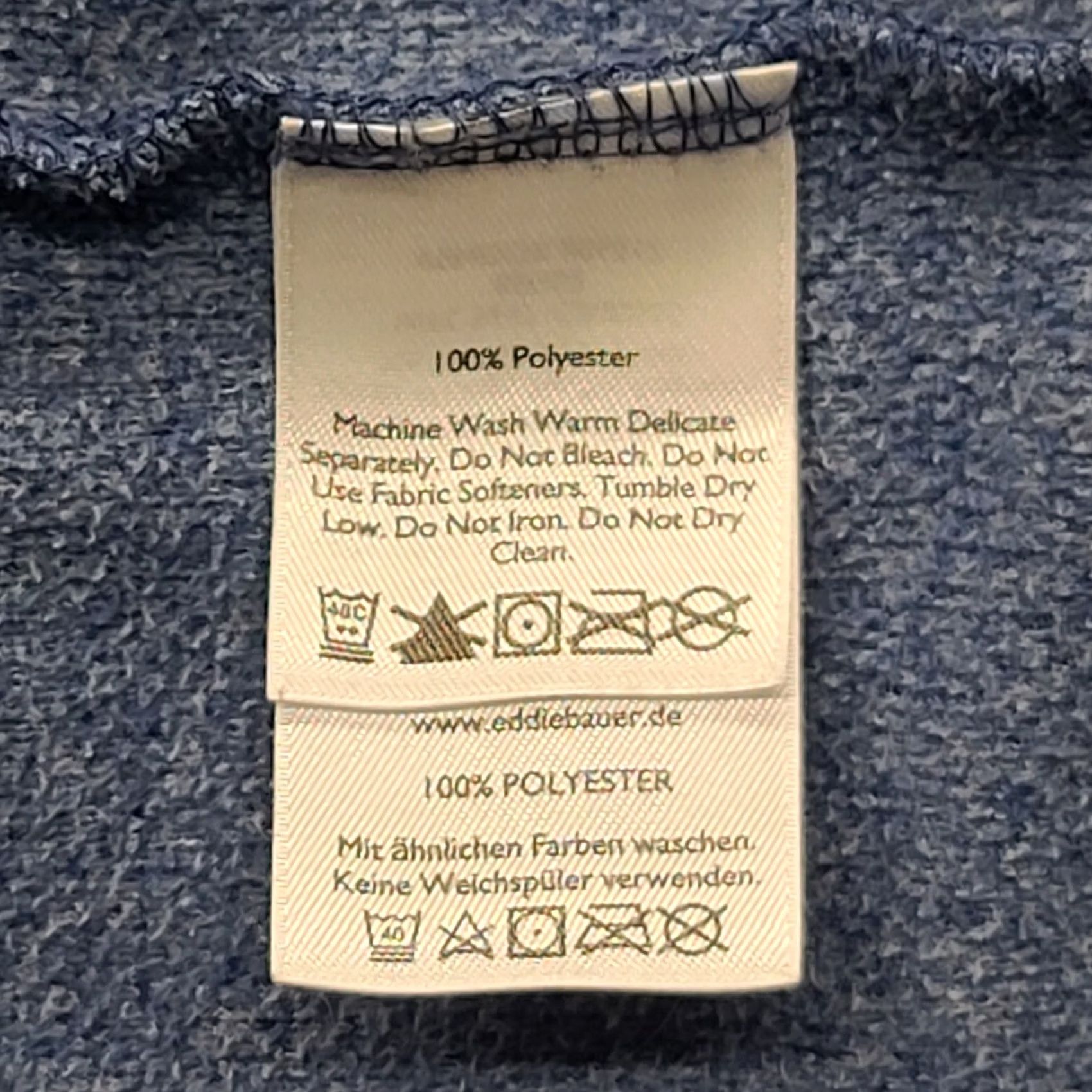 Eddie Bauer Eddie Bauer First Ascent Pullover Mens 2XL Regular Fit 1/4 Zip Fleece Sweatshirt Blue Polyester Jacket Shirt? Size US XXL / EU 58 / 5 - 7 Thumbnail