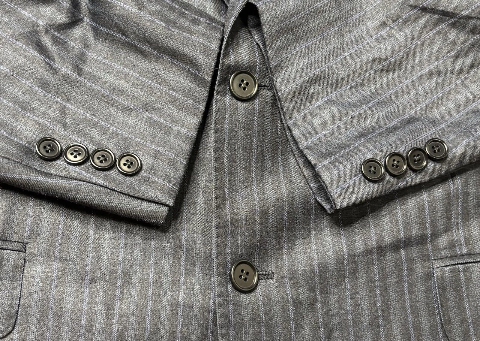 Ermenegildo Zegna Ermenegildo Zegna Blazer Jacket Men's 44 Wool Silk Coppley Size 44R - 10 Thumbnail