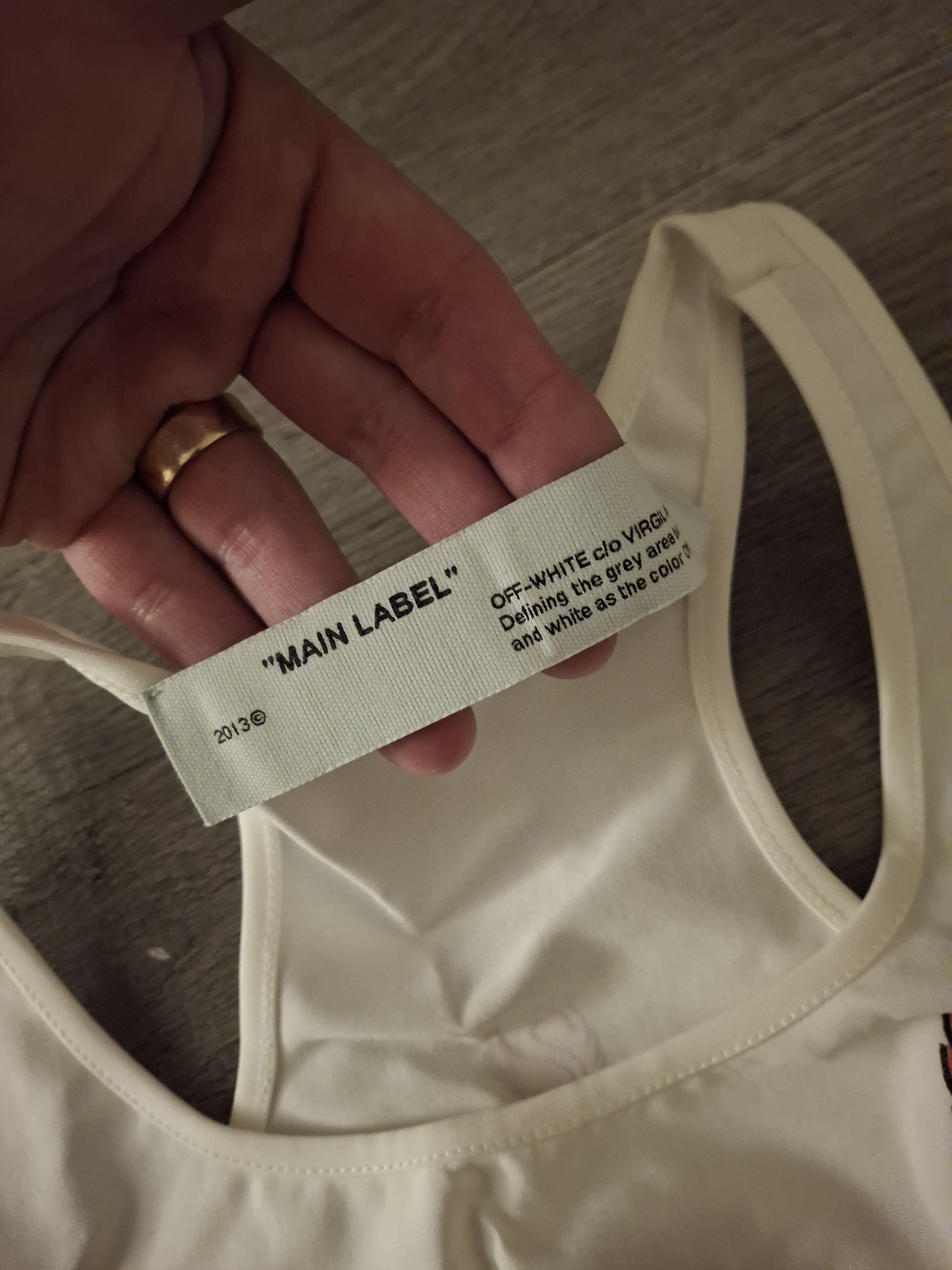 Off-White Off White Sports Bra Size S / US 4 / IT 40 - 4 Thumbnail