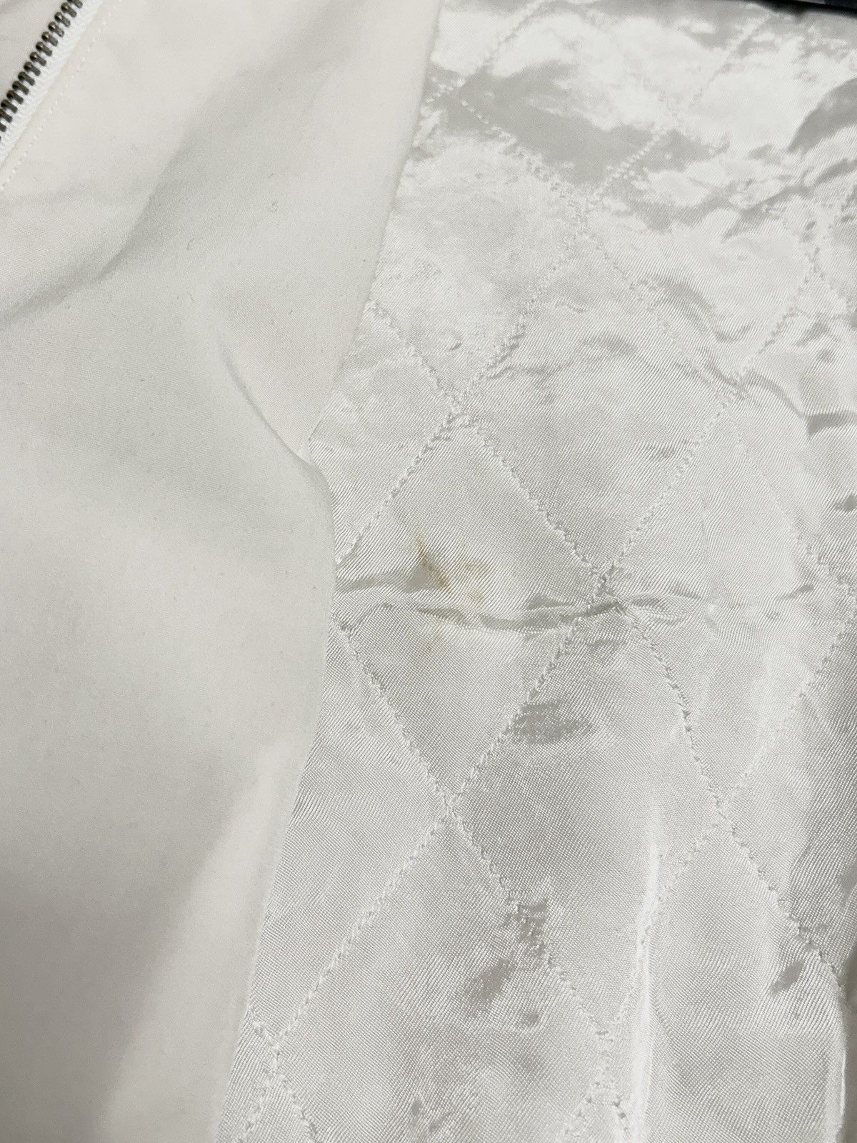 Maison Margiela SS2014 All-White Bomber Jacket Size US XS / EU 42 / 0 - 7 Thumbnail