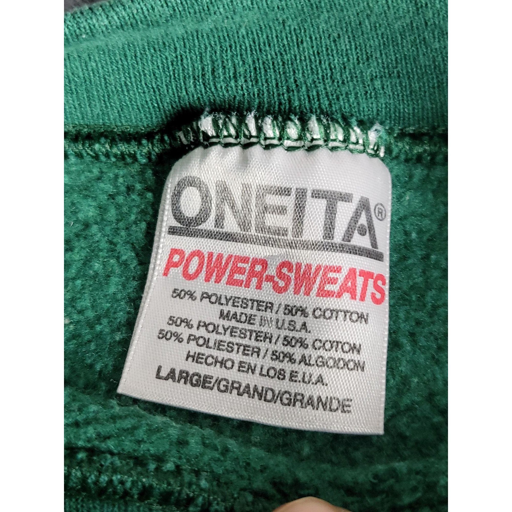 Vintage Vintage 90s Crewneck Sweatshirt Women Sz L Merry Christmas I Size L / US 10 / IT 46 - 5 Thumbnail