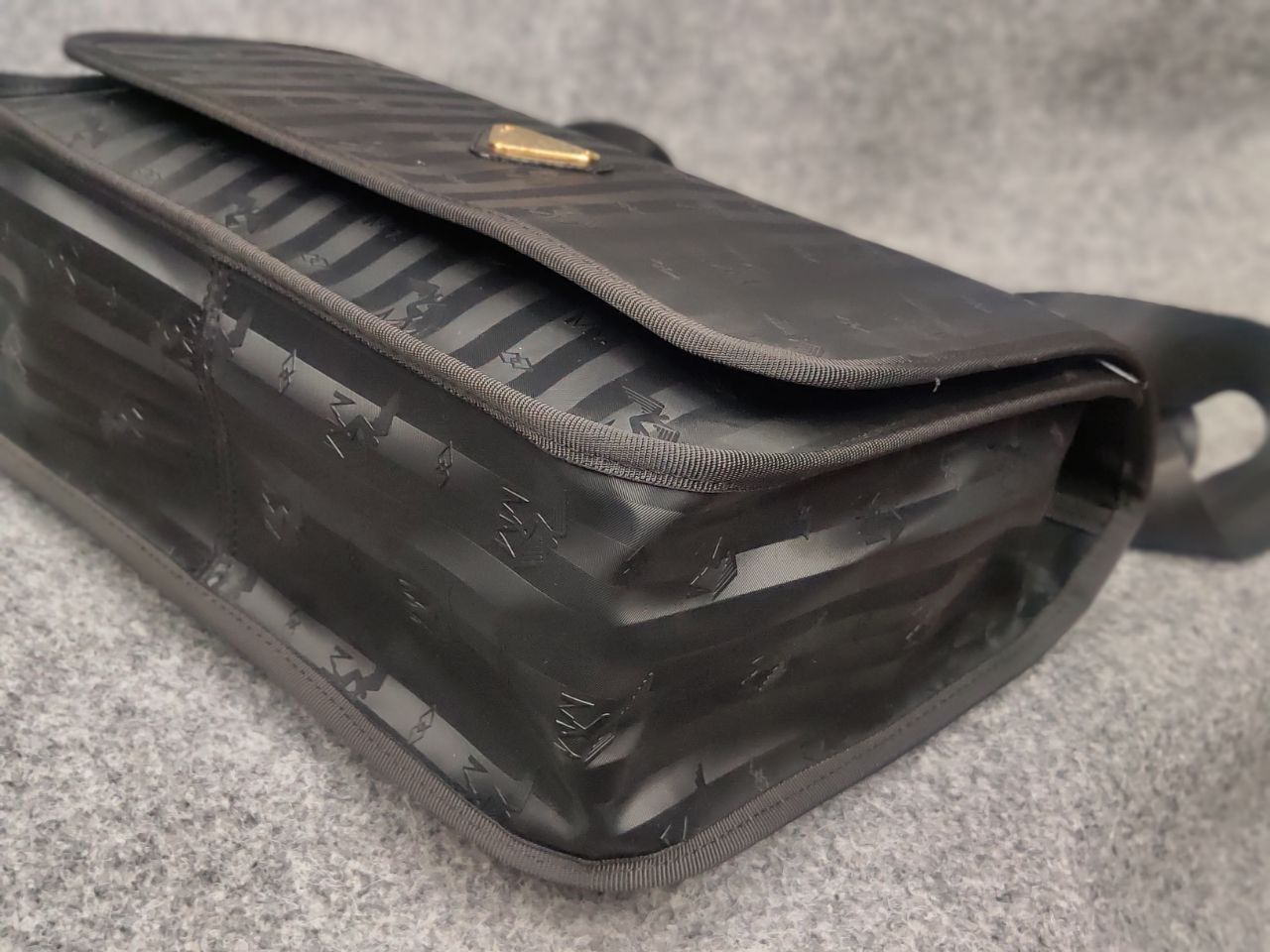 Maison Mollerus bag Crossbody Vinerus Black canvas unisex