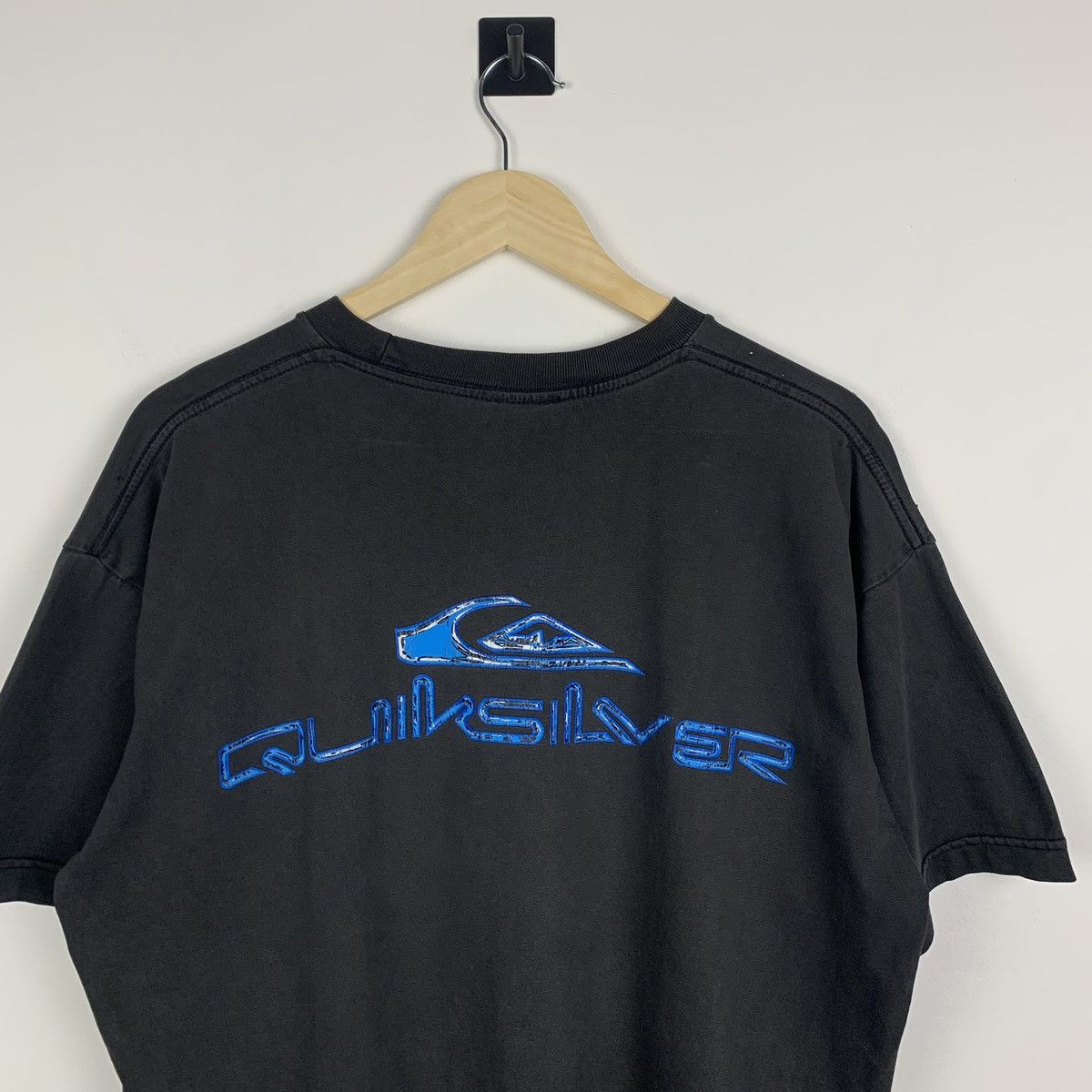 Quiksilver Vintage Quiksilver Faded Distressed T-Shirt Made IN USA XL Size US XL / EU 56 / 4 - 2 Thumbnail
