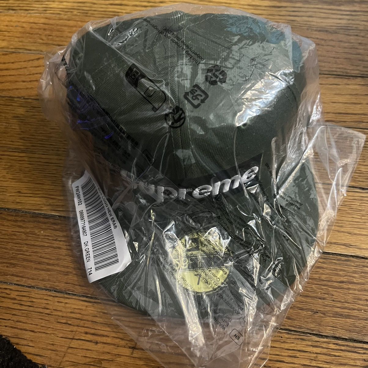 Supreme Supreme Grinch Box Logo New Era Fitted Hat Green Size 7 1/4 Size ONE SIZE - 4 Thumbnail