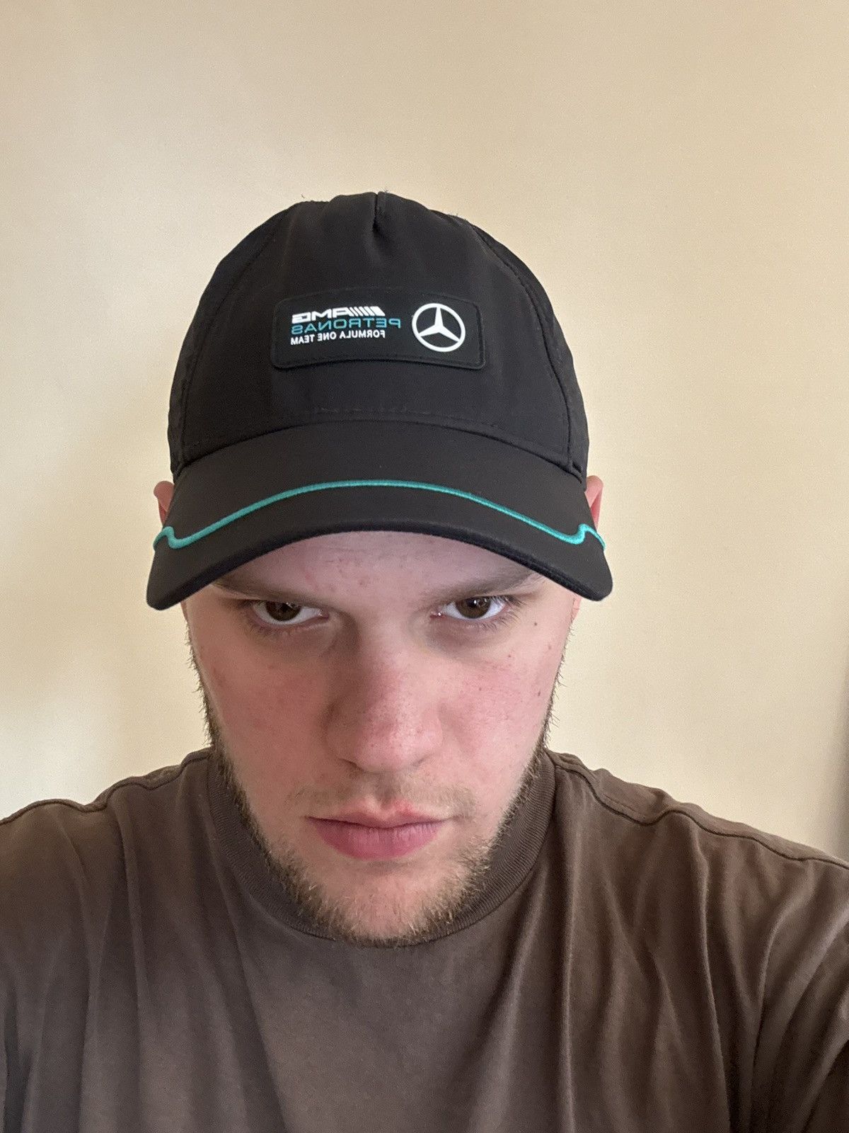 Mercedes-Benz Mercedes Benz AMG Petronas Motorsport Black Cap Puma Size ONE SIZE - 16 Thumbnail