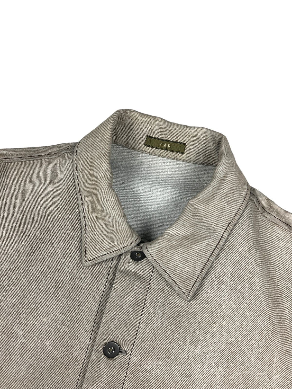 Yohji Yamamoto 1990 Yohji Yamamoto ‘Against All Risk” Denim Jacket Size US M / EU 48-50 / 2 - 4 Thumbnail