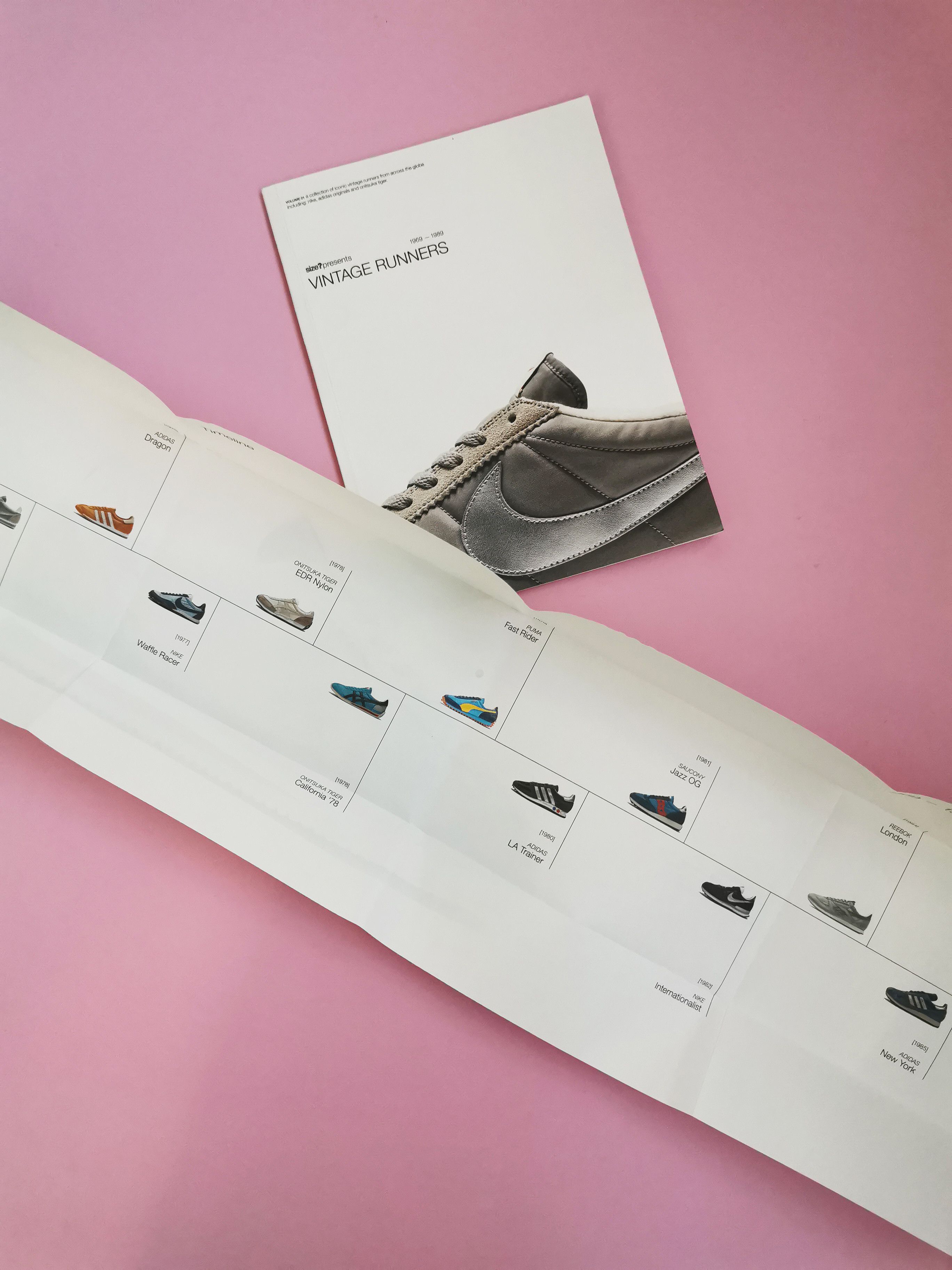 size? Size? pres Vintage Runners sneakers trainers magazine book Size ONE SIZE - 5 Thumbnail