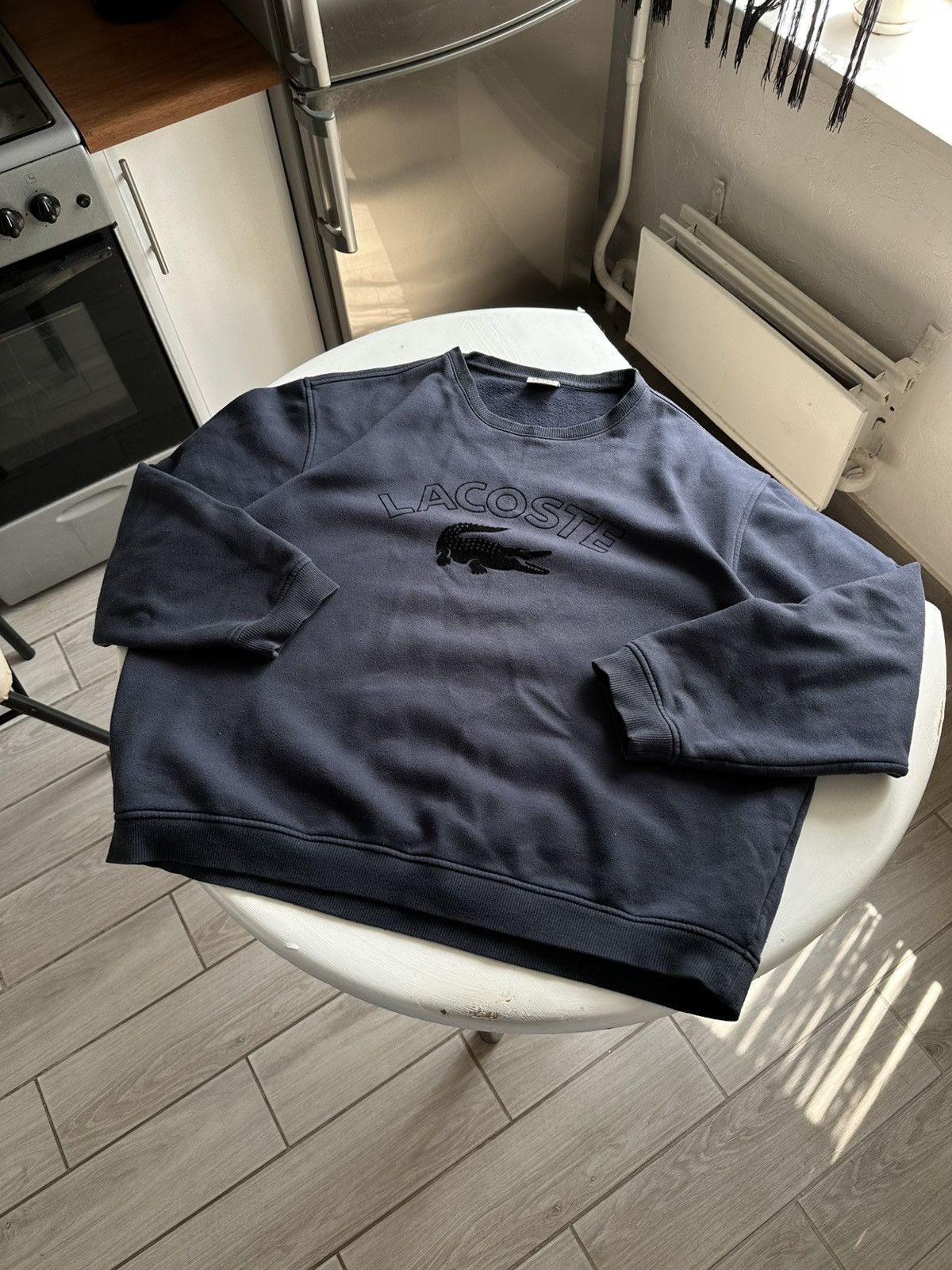 Other Lacoste Sweatshirt Big Logo Vintage Size US XL / EU 56 / 4 - 1 Thumbnail
