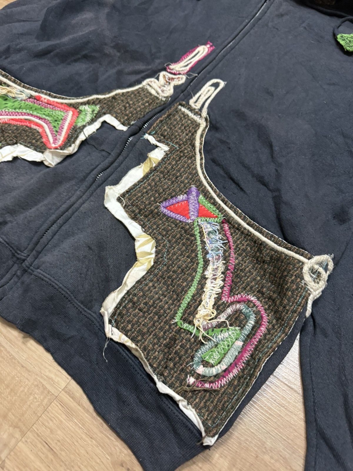 Other KAPITAL STYLE PATCHWORKS CUSTOM HOODIE Size US M / EU 48-50 / 2 - 2 Thumbnail
