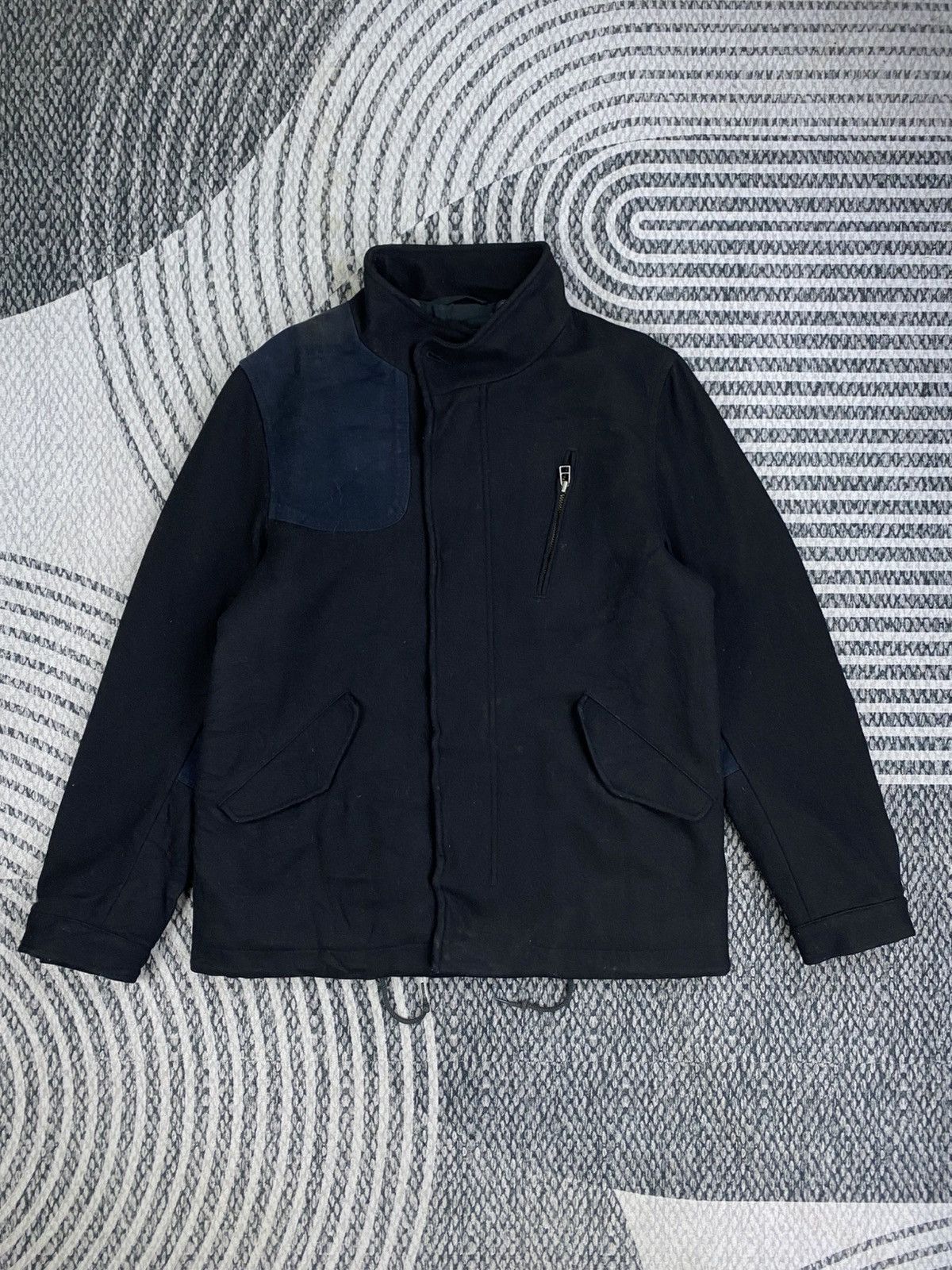 Japanese Brand Vtg Green Label Relaxing Double Pocket Zipper Jacket Size US M / EU 48-50 / 2 - 1 Thumbnail