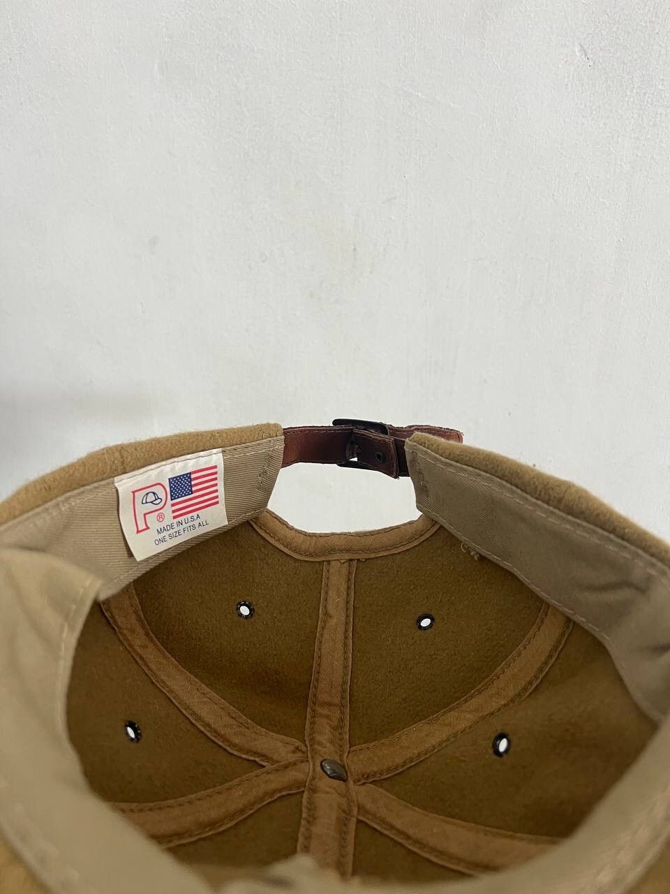 Vintage Vintage Leather Hat Size ONE SIZE - 10 Thumbnail