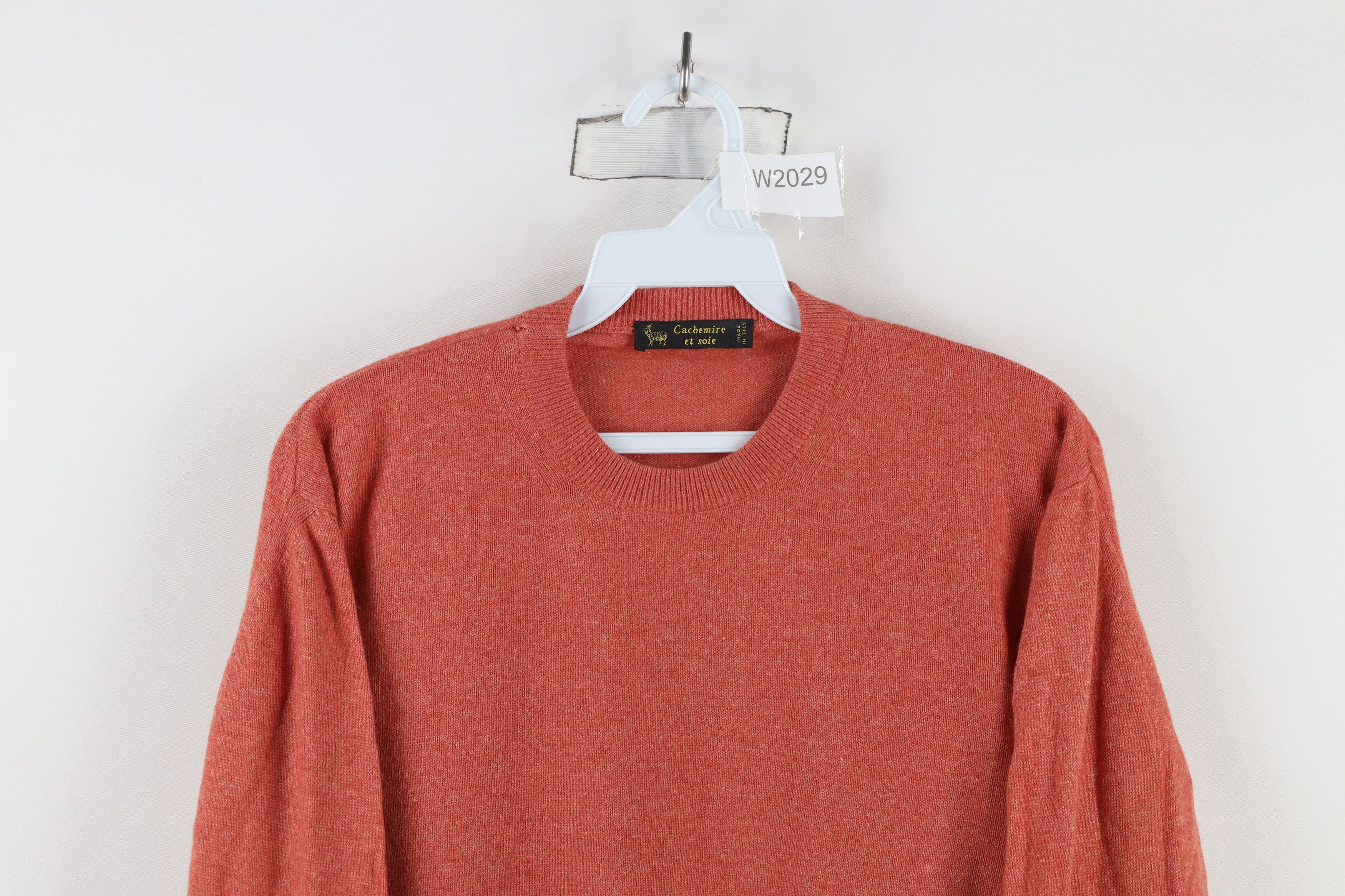 Vintage Vintage 90s Streetwear Cashmere Silk Wool Knit Sweater Size L / US 10 / IT 46 - 2 Thumbnail