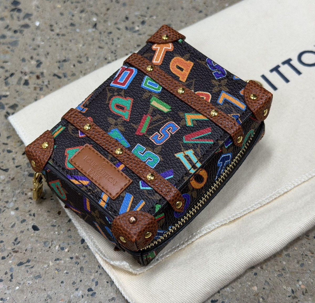 Louis Vuitton Louis Vuitton x NBA Backpack Trunk Bag Pouch Mini Monogram Size ONE SIZE - 4 Thumbnail