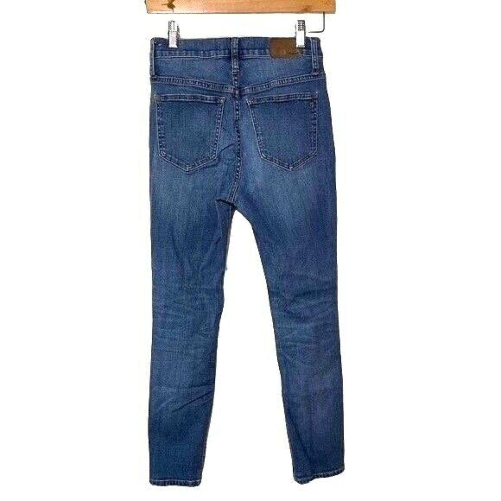 Madewell Madewell Jeans Women's Size 26 Skinny Crop 9" High-Rise Size 26" / US 2 / IT 38 - 2 Thumbnail