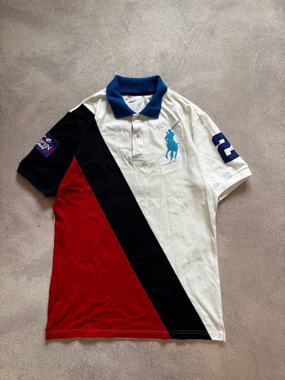 Polo Ralph Lauren × Vintage Polo Ralph Lauren distressed rugby polo Size US L / EU 52-54 / 3 - 1 Thumbnail