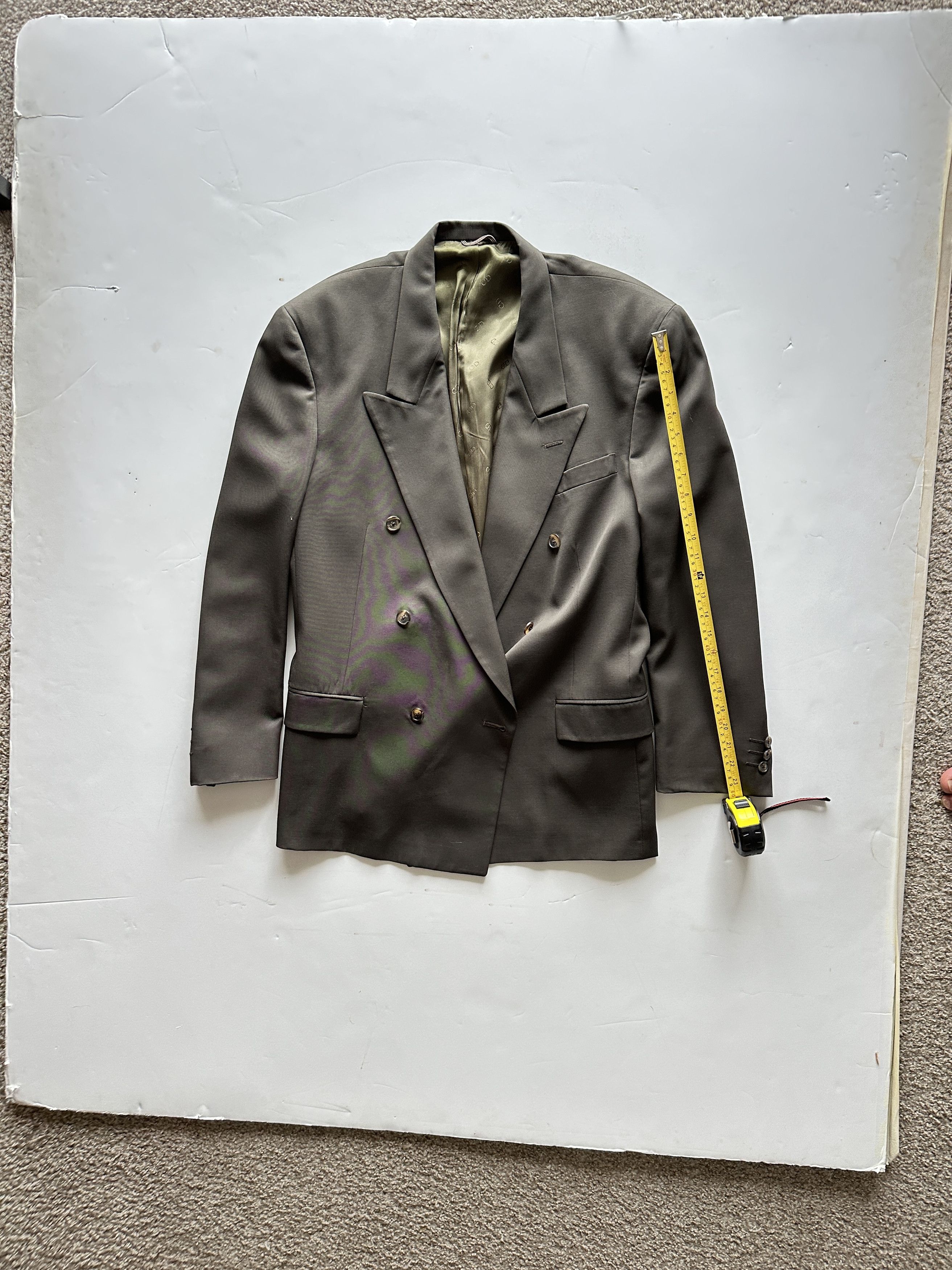 Christian Dior Monsieur Christian Dior Vintage Double-Breasted Blazer — 44R / Size 44R - 2 Thumbnail