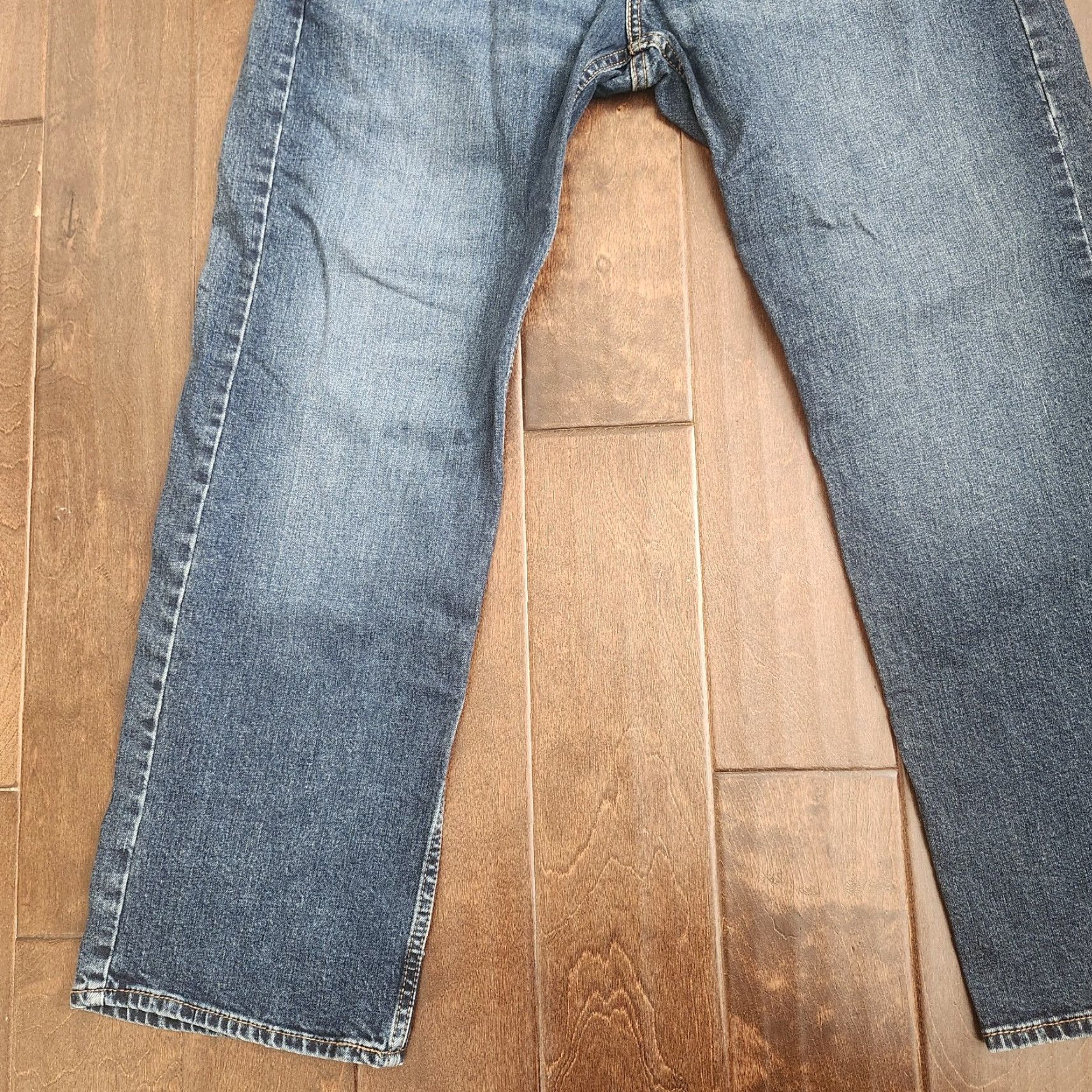 Levi's Levi's Signature Loose Fit Jeans Mens 33x30 Medium Wash Denim Shirt No Size US 33 - 4 Thumbnail