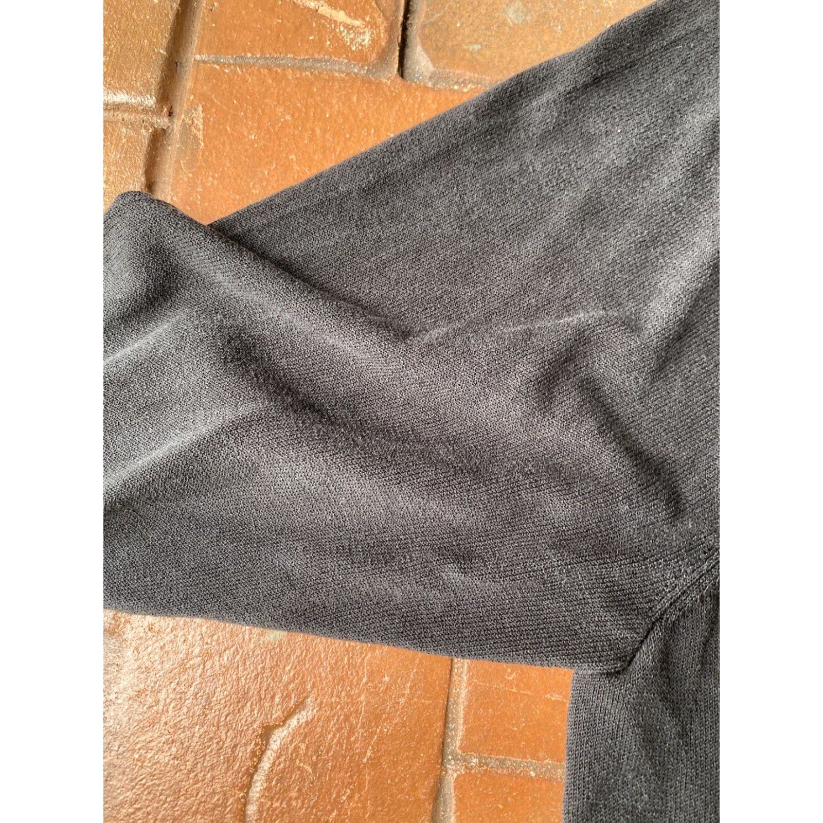 Eileen Fisher Eileen Fisher Tencel Long Cardigan Open Front Duster Womens Large Black Size L / US 10 / IT 46 - 7 Thumbnail