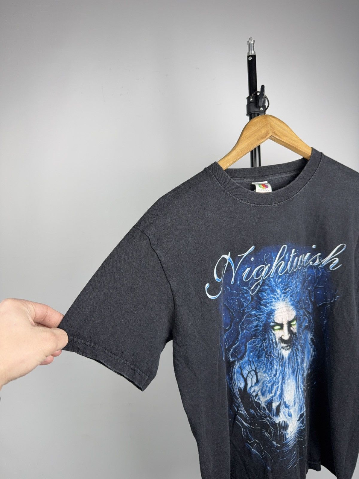 Band Tees 00s Nightwish Deeper Down Vintage Band Tee Symphonic Metal Size US M / EU 48-50 / 2 - 5 Thumbnail