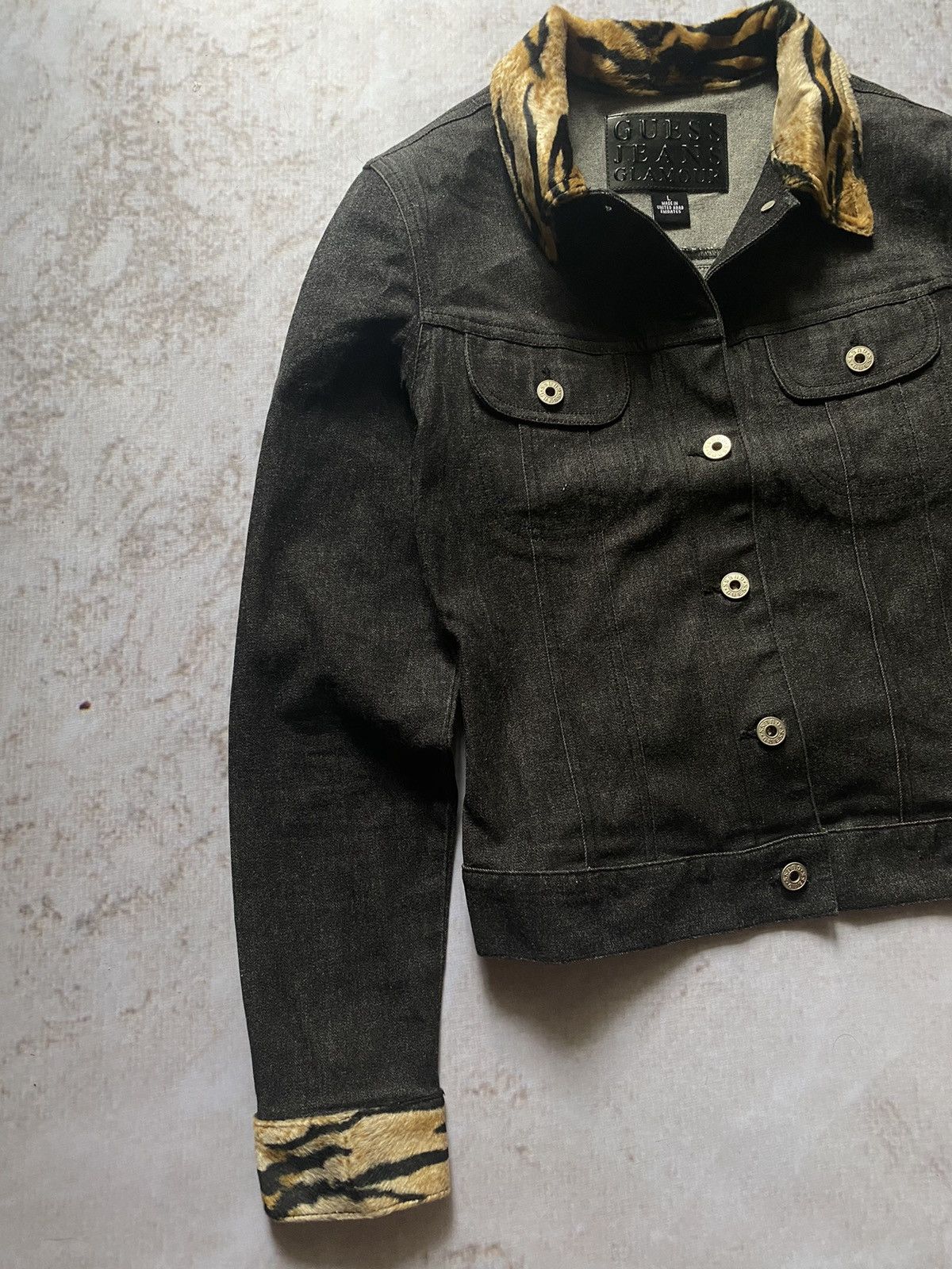 Guess × Hysteric Glamour × Vintage Vintage Guess Jeans Glamour USA Design luxury Denim Jacket Size L / US 10 / IT 46 - 3 Thumbnail