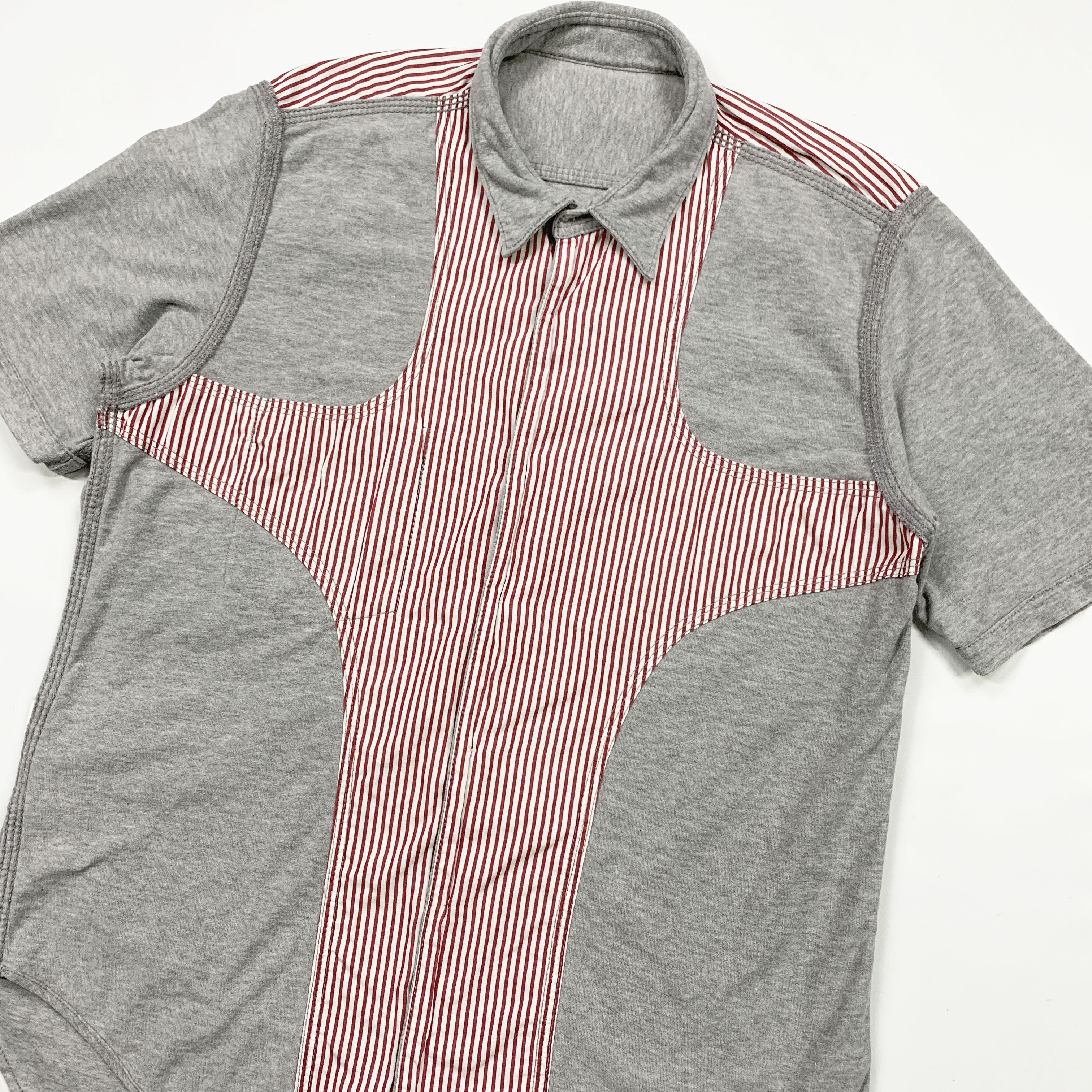 Comme des Garcons Homme Plus Reverse Paneled Shirt Size US M / EU 48-50 / 2 - 3 Thumbnail