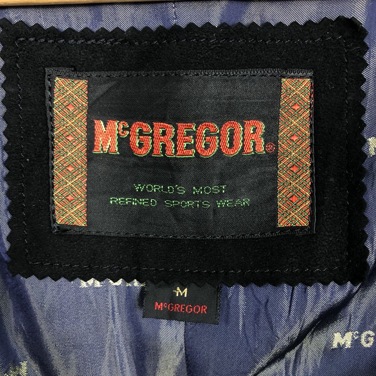 Japanese Brand Vintage Genuine Leather Jacket Mc Gregor Issey Miyake Size US M / EU 48-50 / 2 - 19 Thumbnail