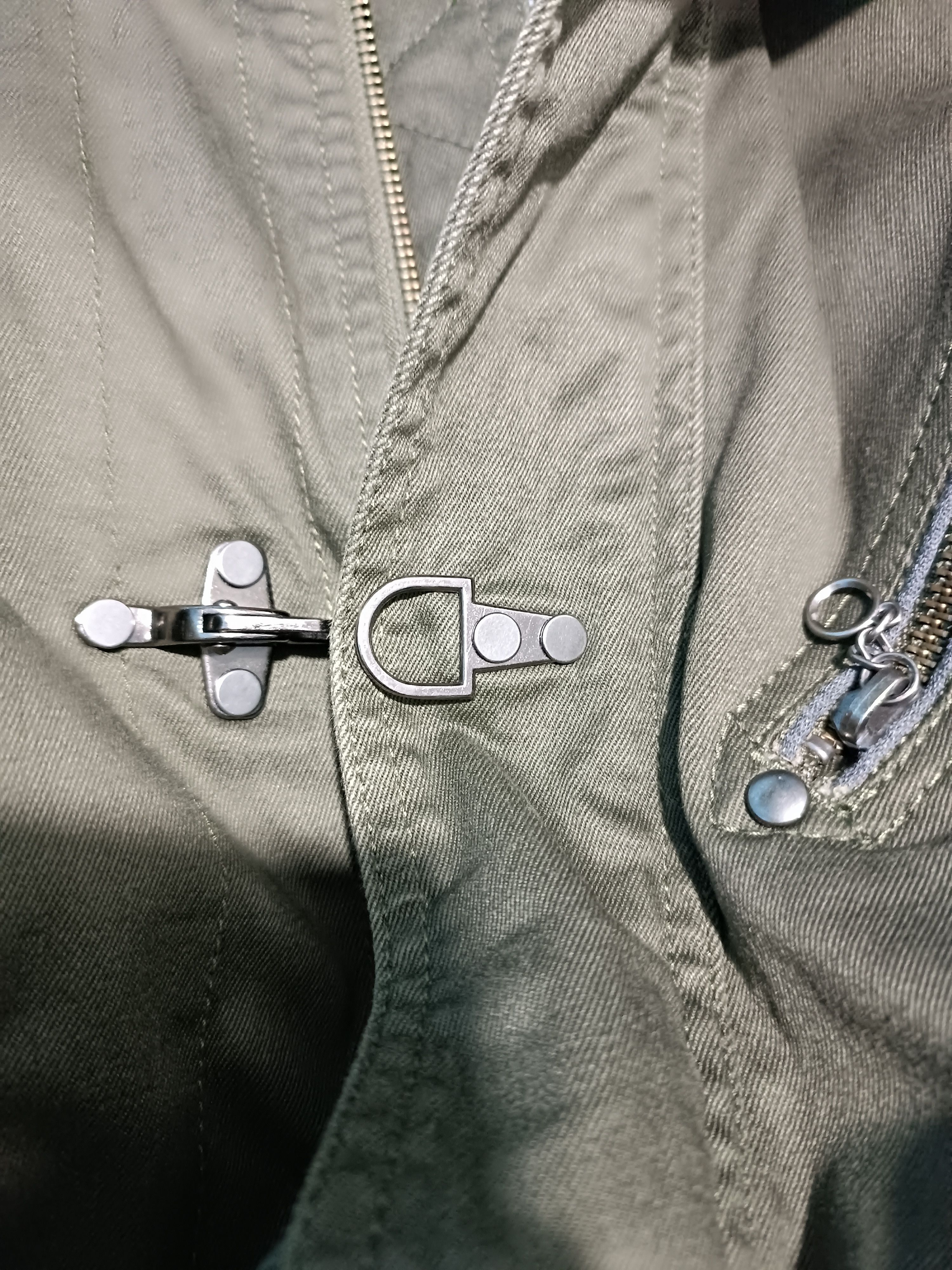Japanese Brand Japanese Double Layer Hook Metal Button Hoodie Jacket Size US M / EU 48-50 / 2 - 9 Thumbnail