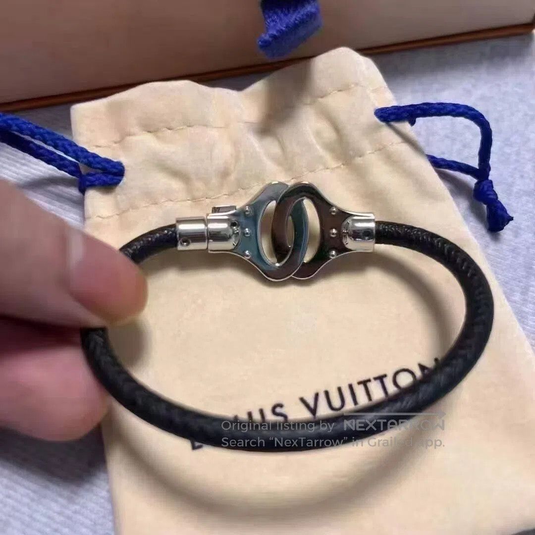 Louis Vuitton Louis Vuitton Archive Double Interlocking Bracelet| Size ONE SIZE - 4 Thumbnail