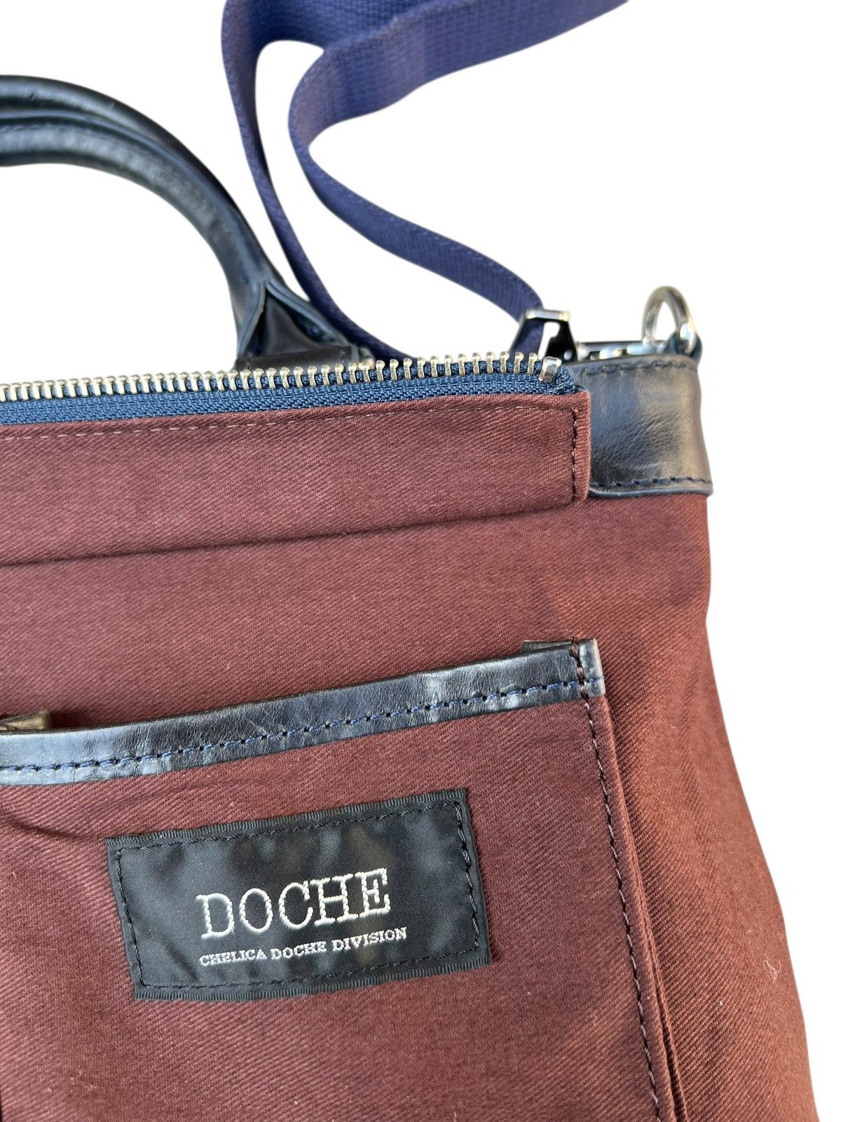 Leather DOCHE Japan Scratch Patina Leather 2 Way Bag Size ONE SIZE - 23 Thumbnail