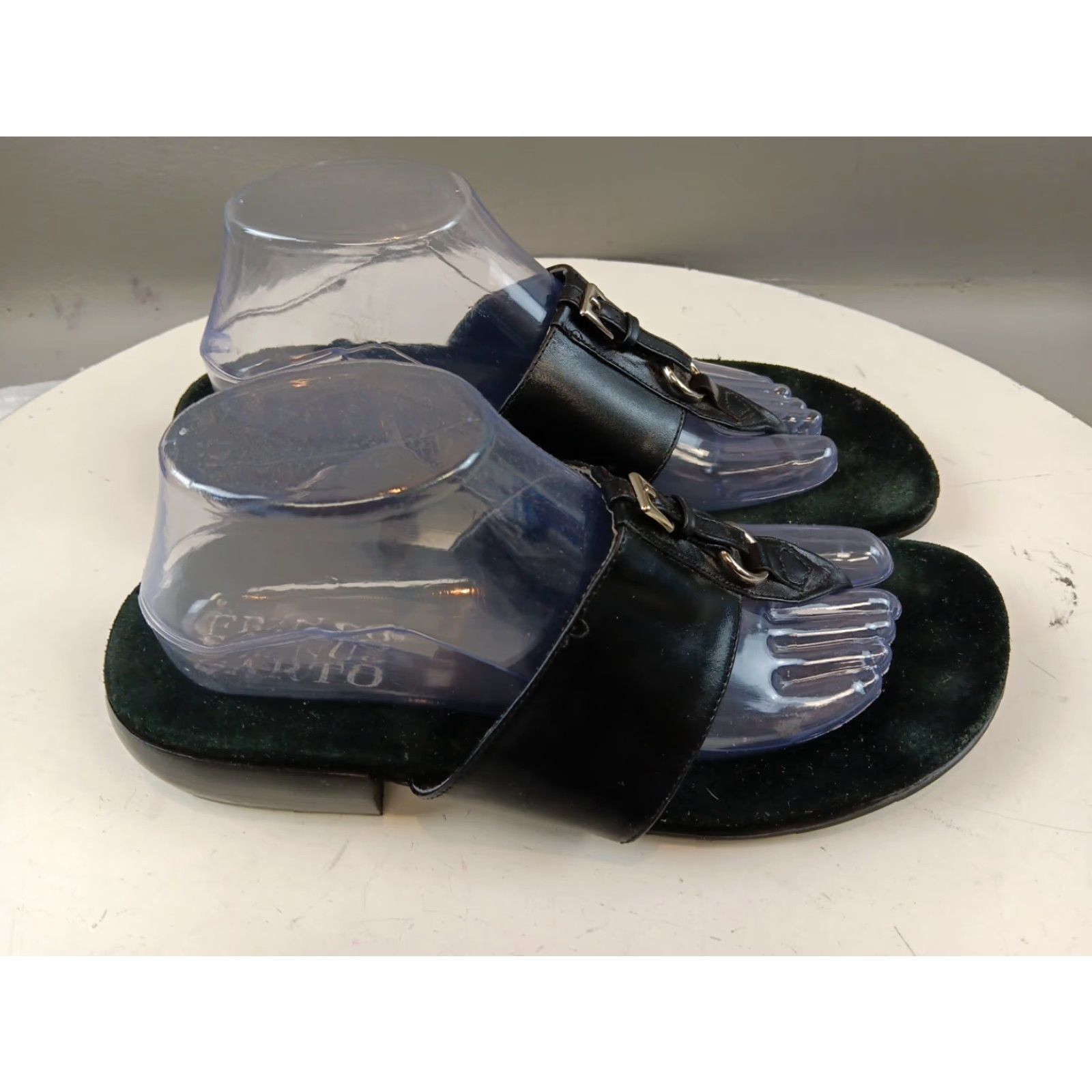 Franco Sarto Franco Sarto Sandal Women Flip Flop Leather Brown 6 Summer Casual Womens Shoes Size US 6 / IT 36 - 7 Thumbnail