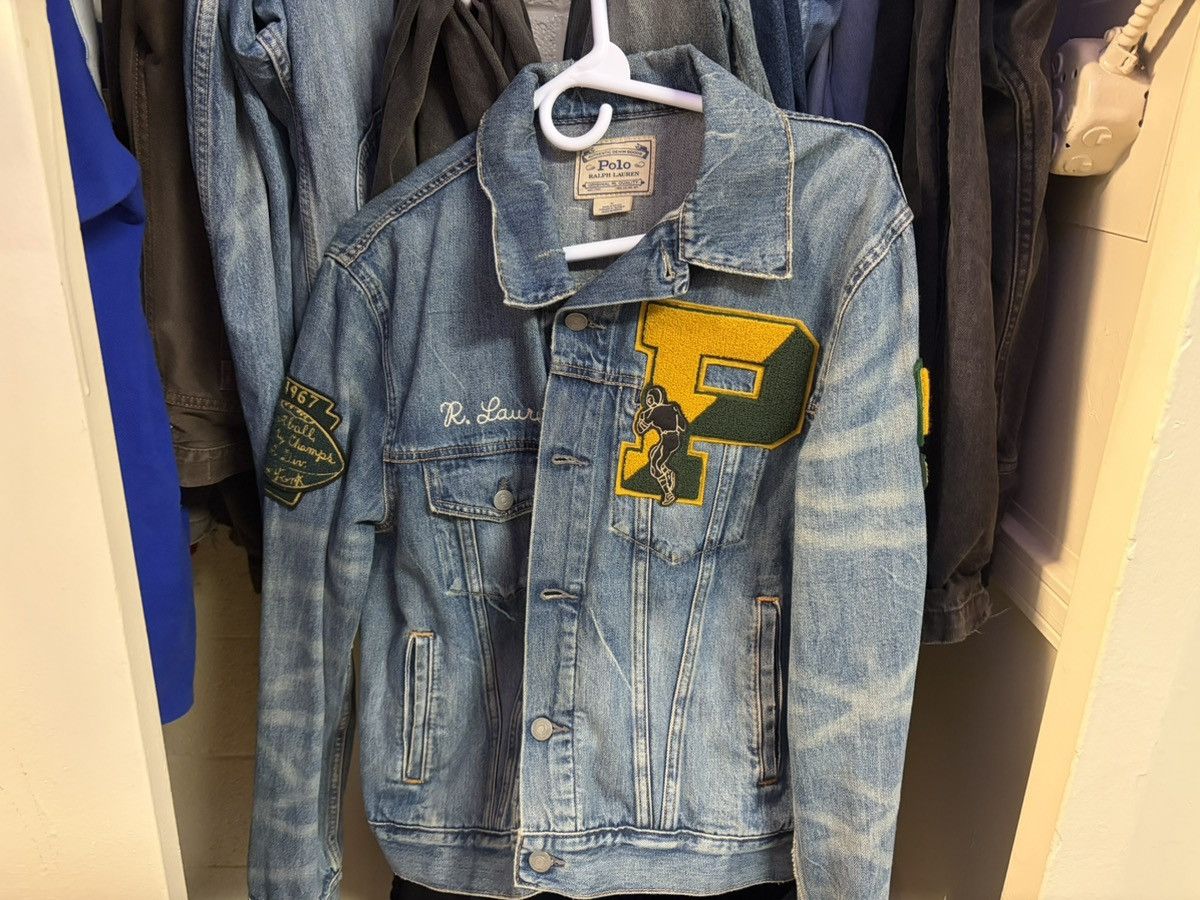 Polo Ralph Lauren Polo Ralph Lauren RL Tigers Denim Jacket Size US M / EU 48-50 / 2 - 1 Thumbnail