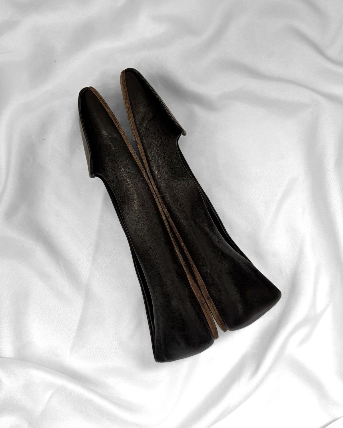 Jil Sander Jil Sander Leather Elegant Square Toe Ballet Flats Size US 6.5 / IT 36.5 - 5 Thumbnail