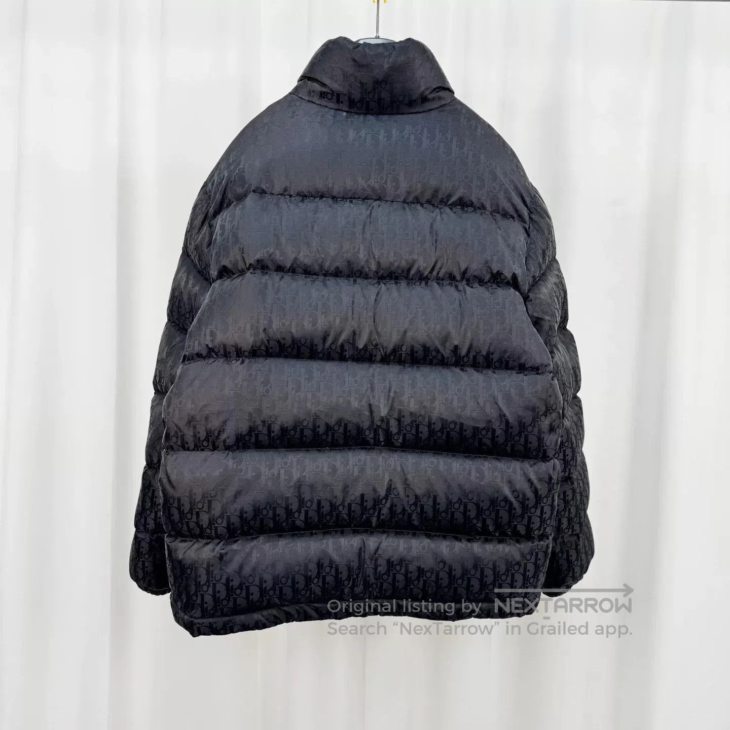 Dior Dior Black Monogram Print Down Jacket. Size US L / EU 52-54 / 3 - 2 Thumbnail