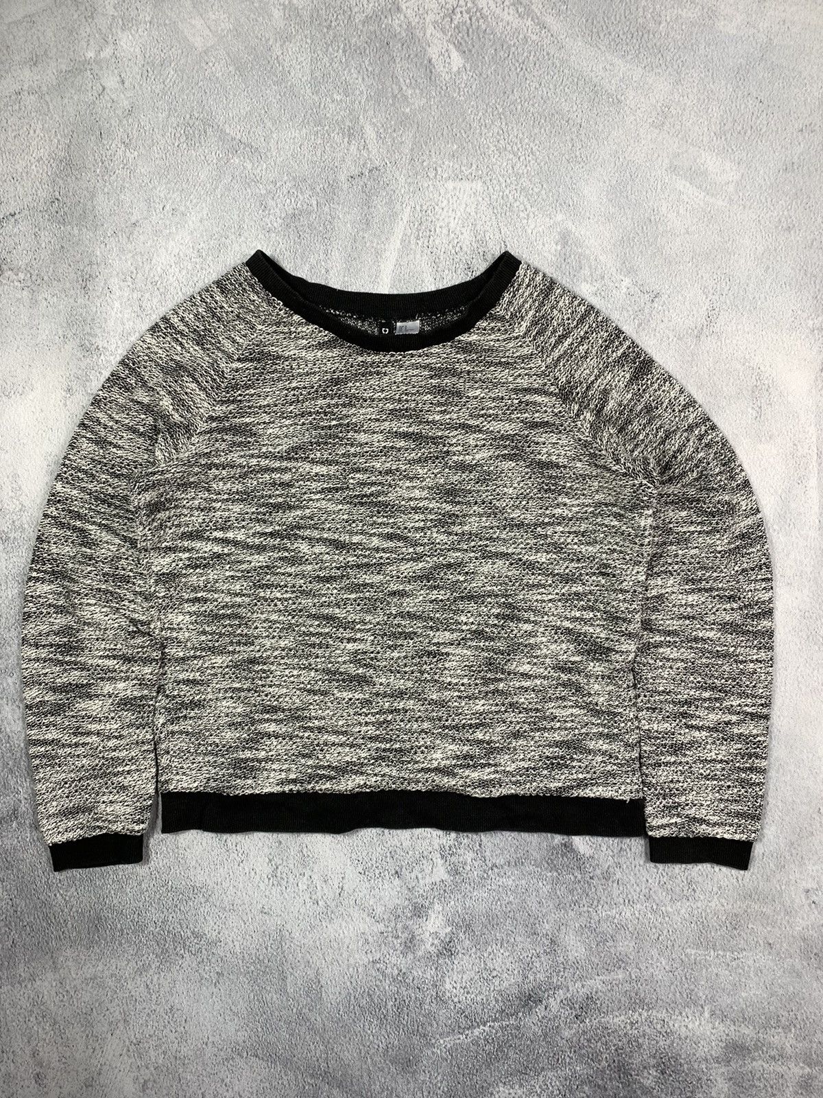 Japanese Brand × Vintage Vintage Y2K style Japanese glitch sweater streetwear S Size S / US 4 / IT 40 - 1 Thumbnail