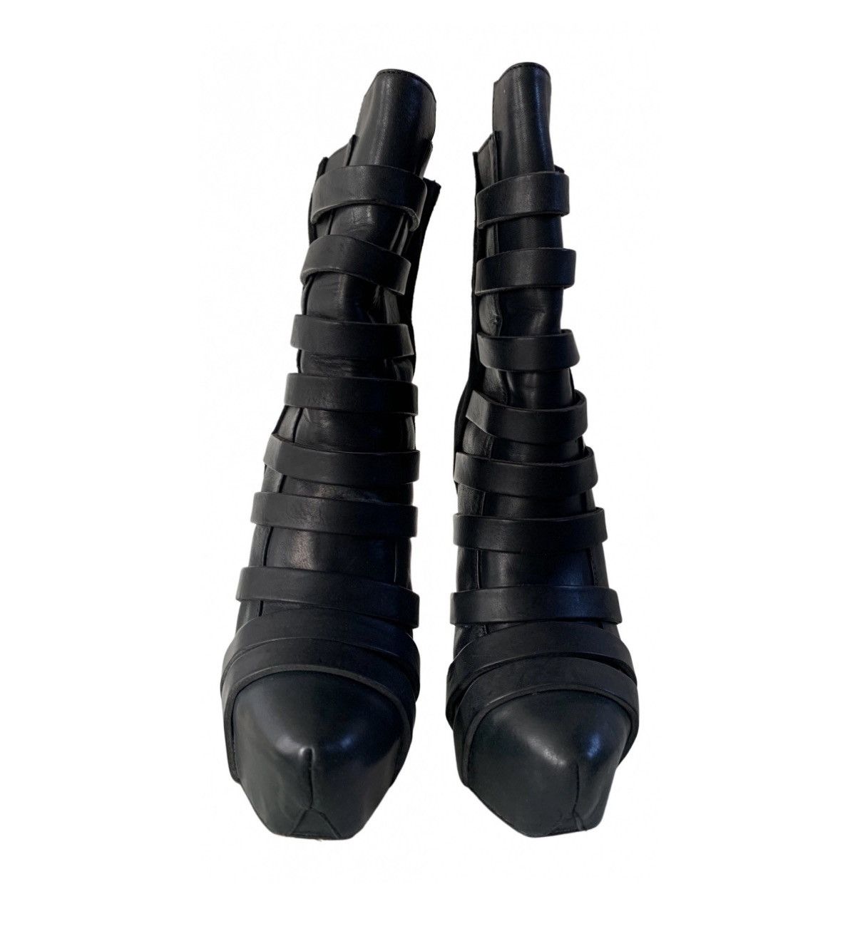 Archive】GARETH PUGH Biker boots Gareth Pugh, Biker style boot NEW