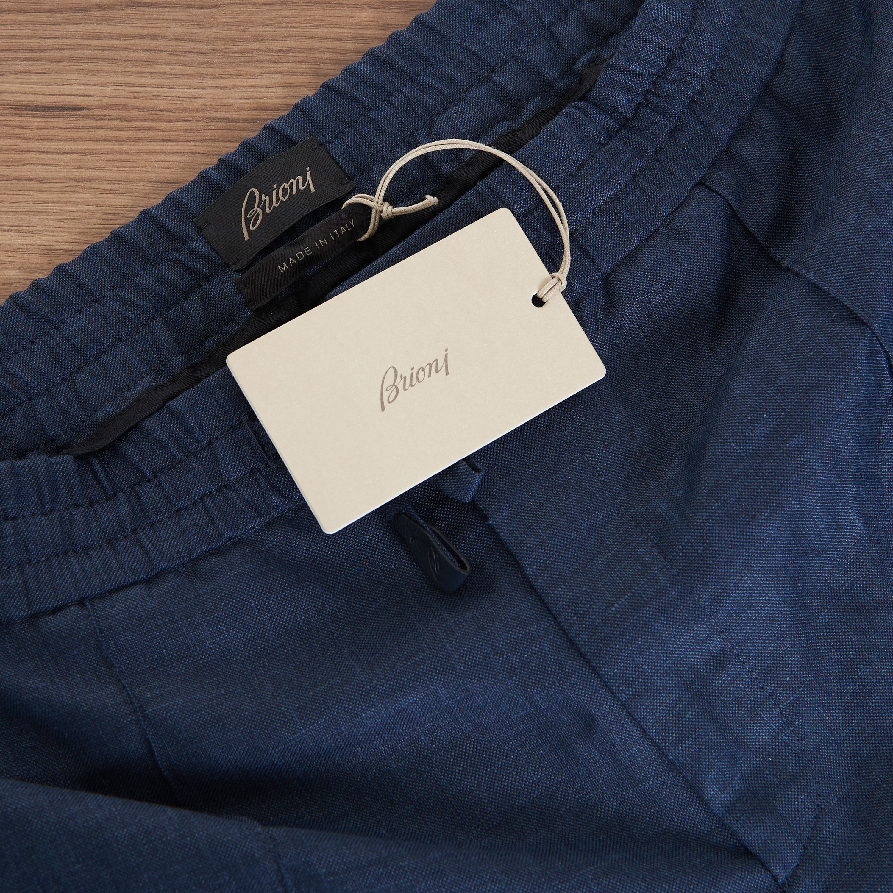 Brioni Blue Sidney Bermuda Trousers Shorts Size US 36 / EU 52 - 6 Thumbnail