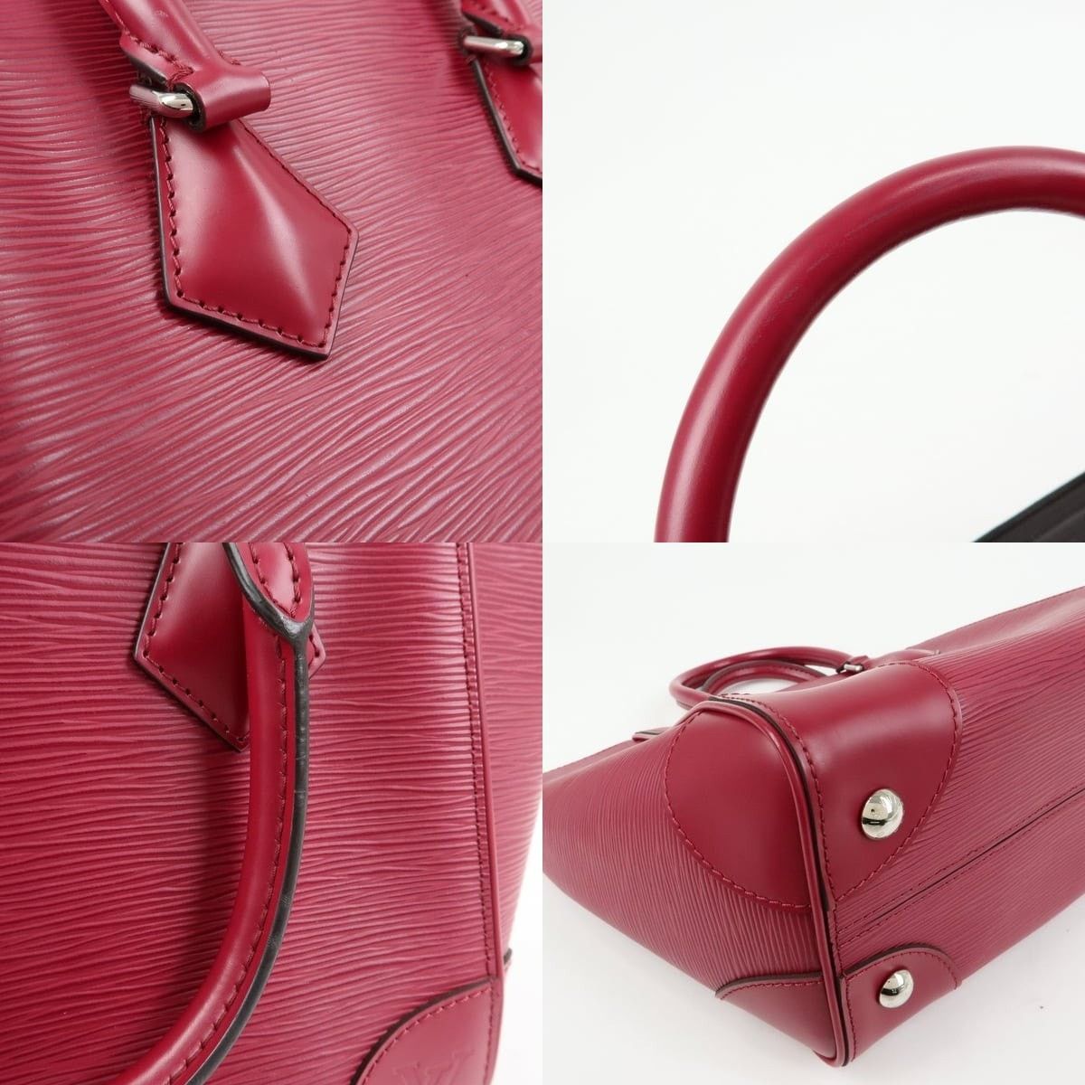 Louis Vuitton Louis Vuitton Epi Phenix PM Satchel Red Size ONE SIZE - 4 Thumbnail